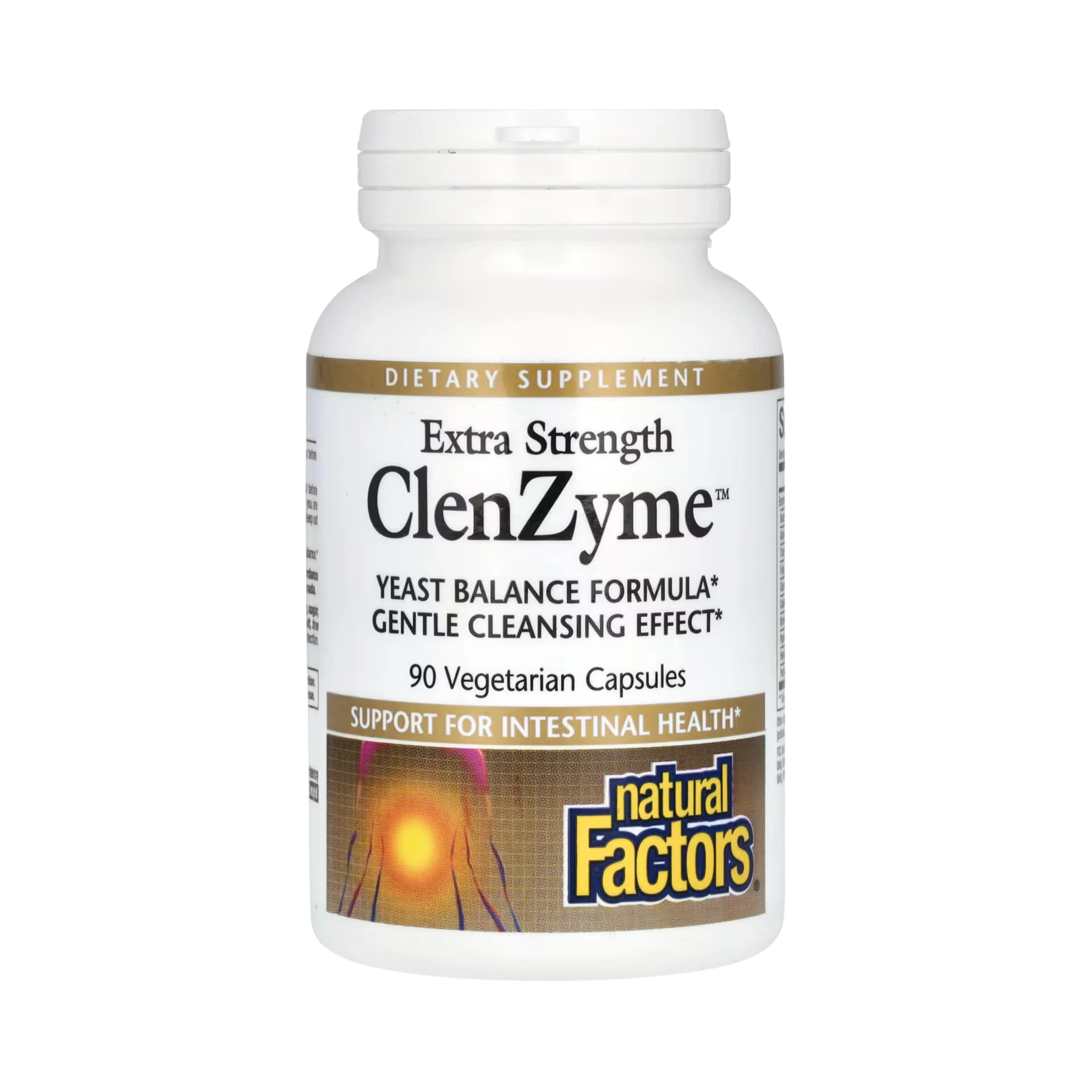 Natural Factors, ClenZyme, Extra Strength, 90 Vegetarian Capsules