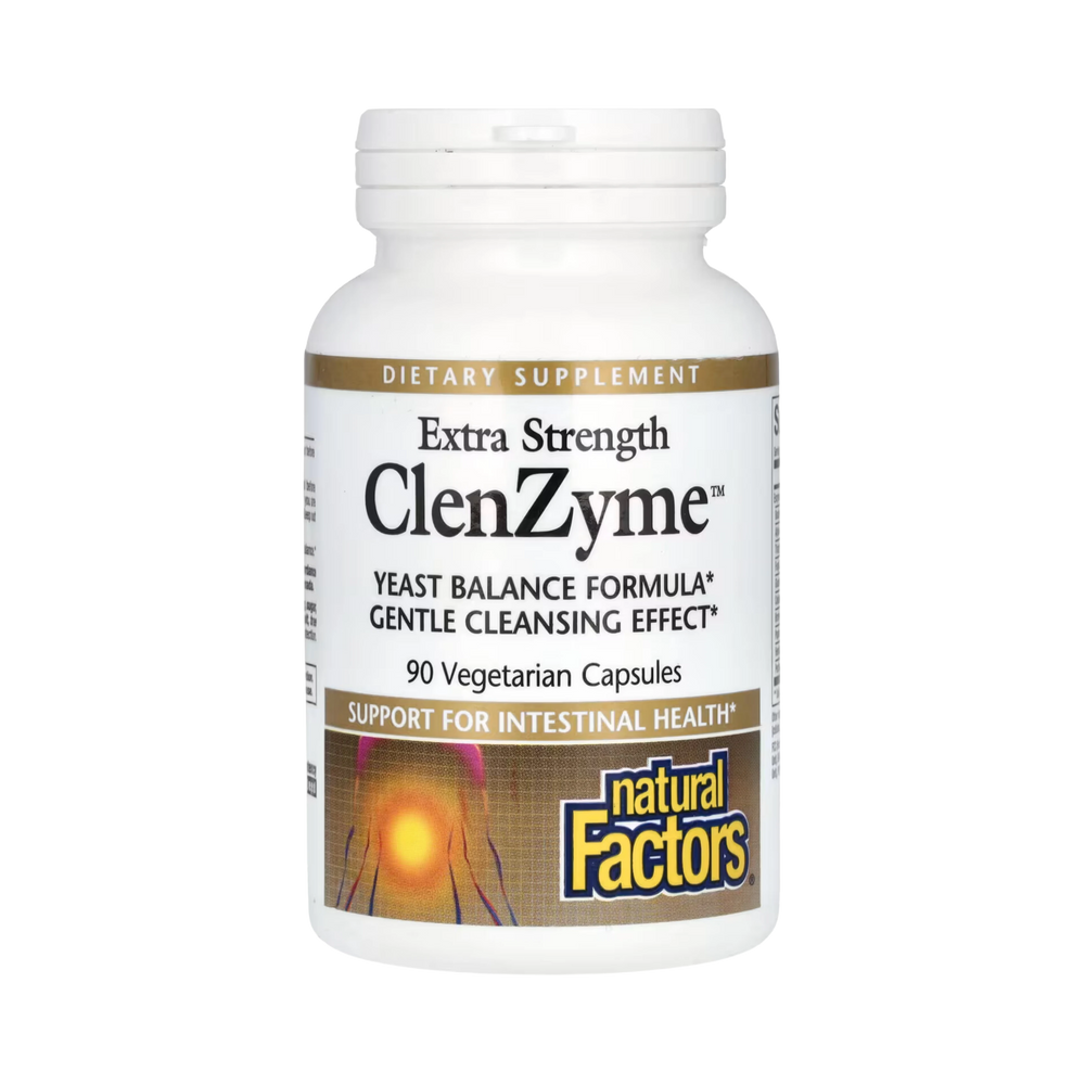 Natural Factors, ClenZyme, Extra Strength, 90 Vegetarian Capsules