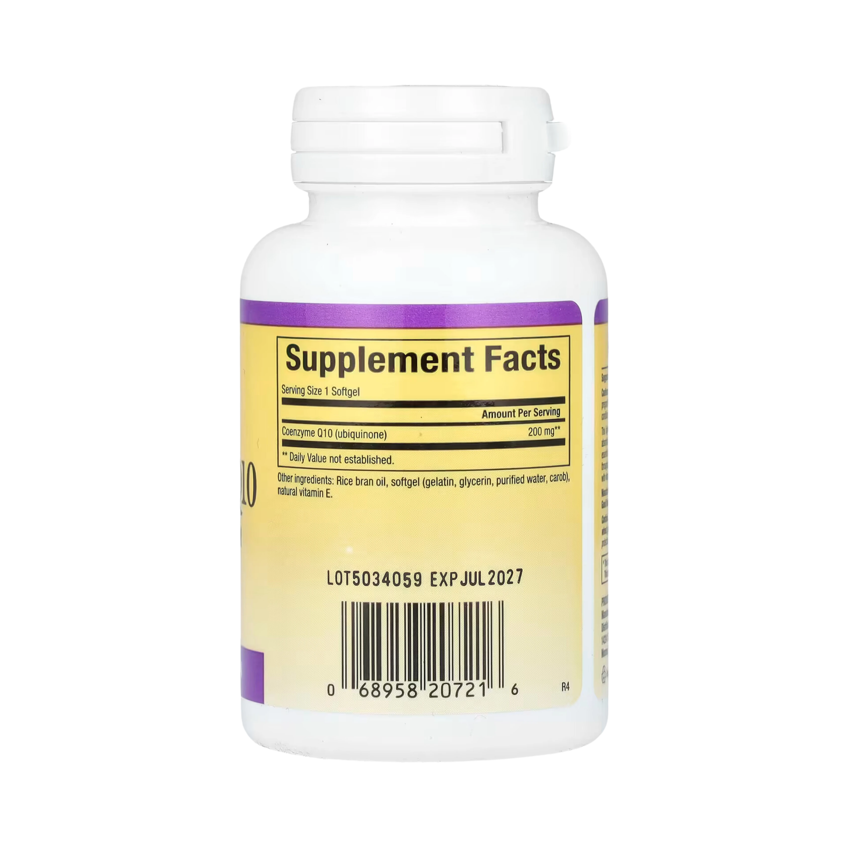 Natural Factors, Coenzyme Q10, 200 Mg, 30 Softgels