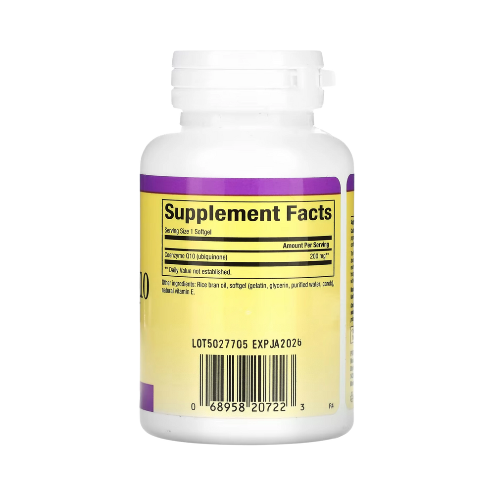 Natural Factors, Coenzyme Q10, 200 Mg, 60 Softgels