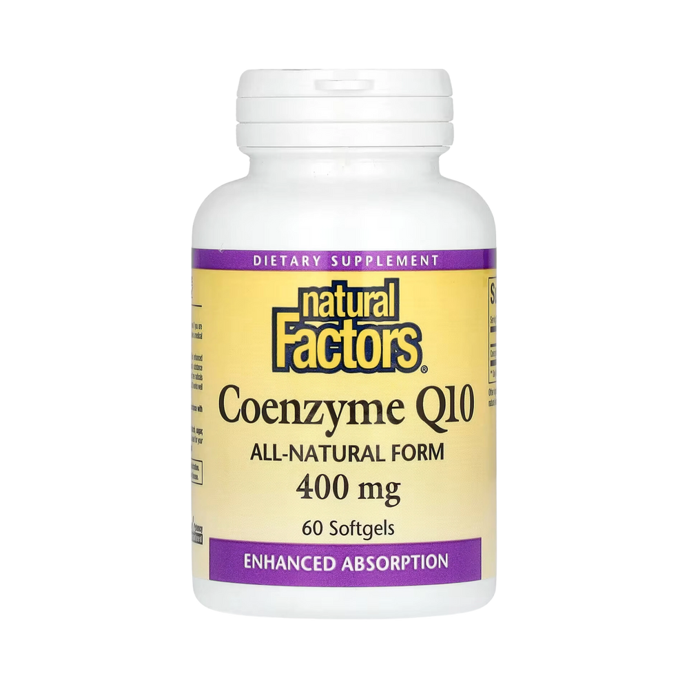 Natural Factors, Coenzyme Q10, 400 Mg, 60 Softgels