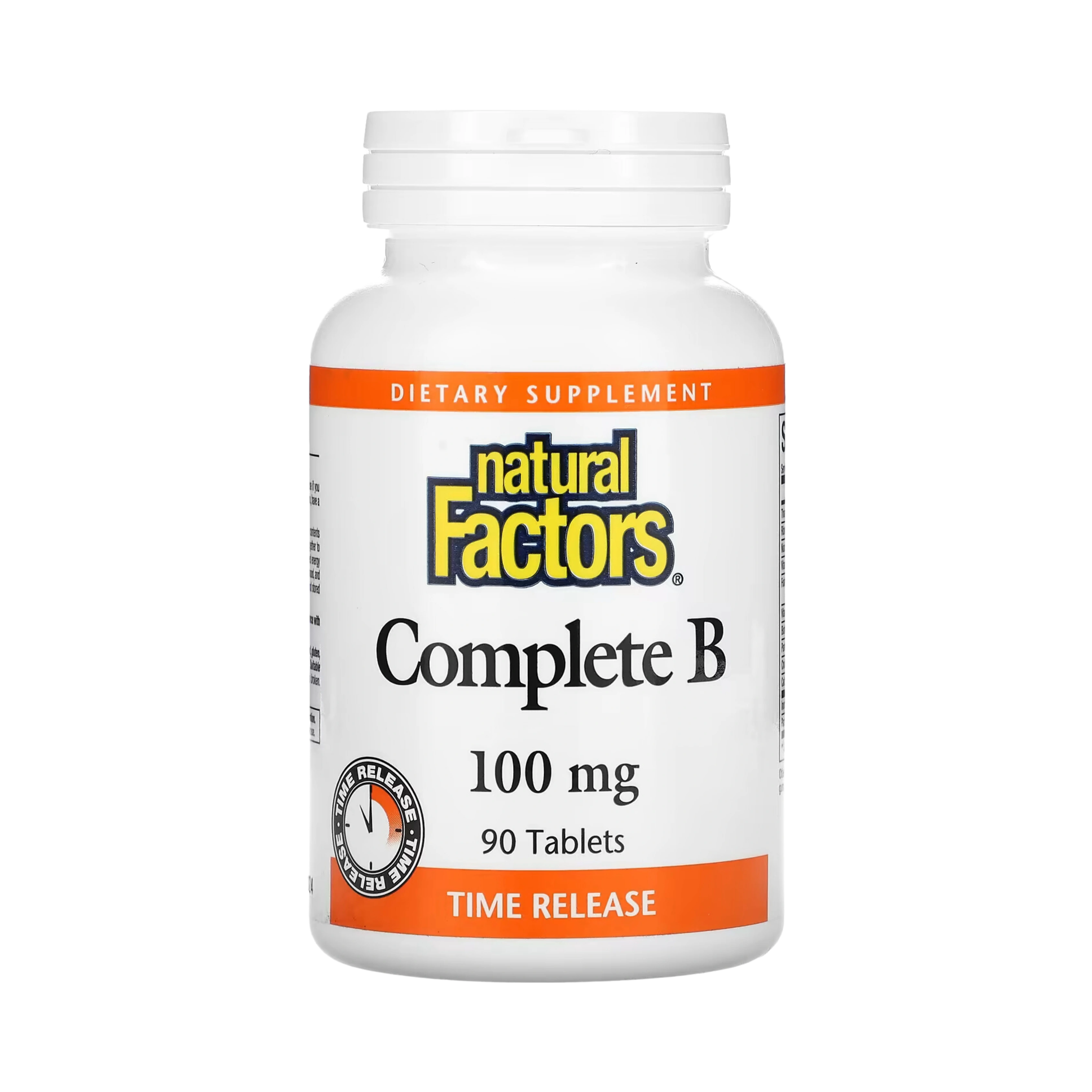 Natural Factors, Complete B, 100 Mg, 90 Tablets