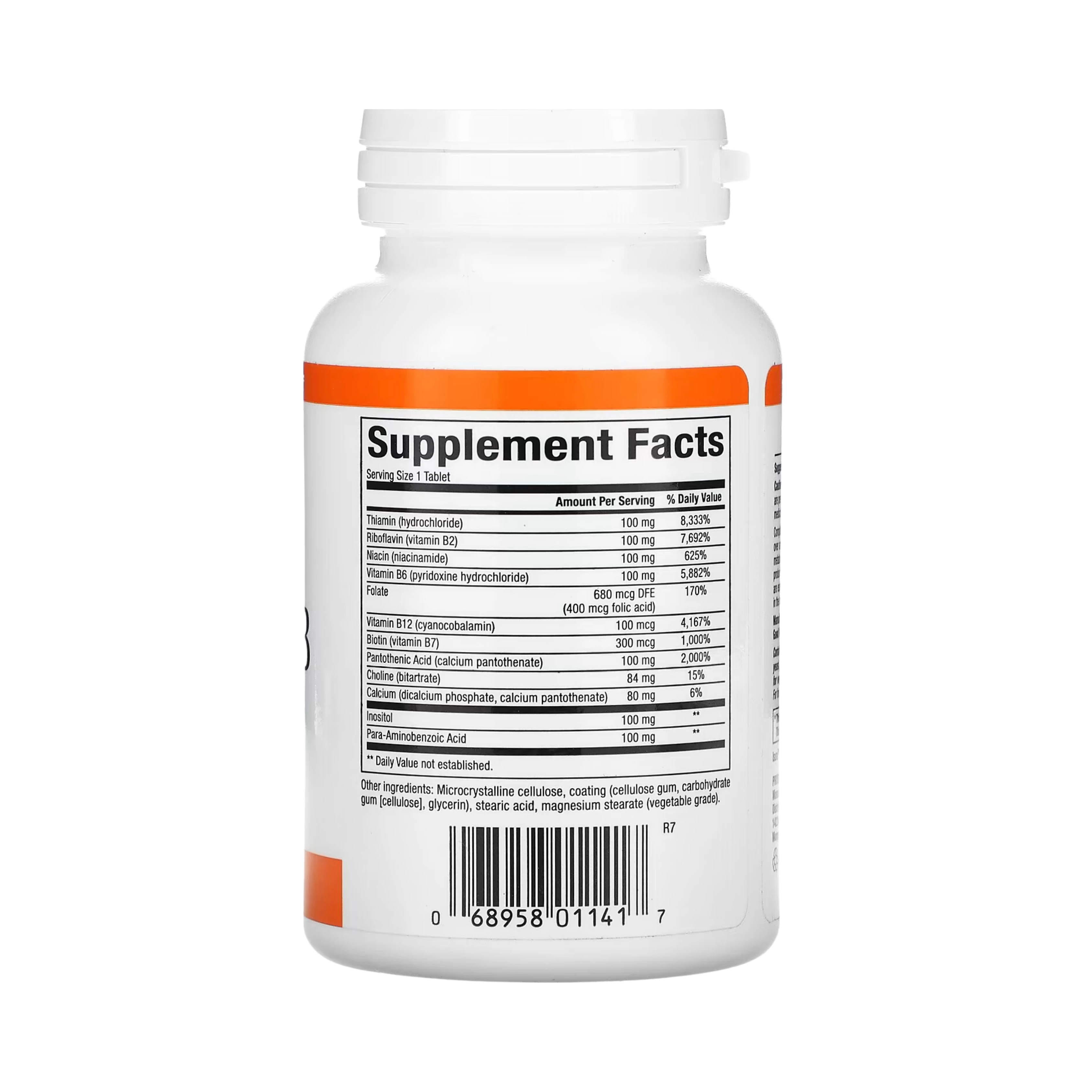 Natural Factors, Complete B, 100 Mg, 90 Tablets