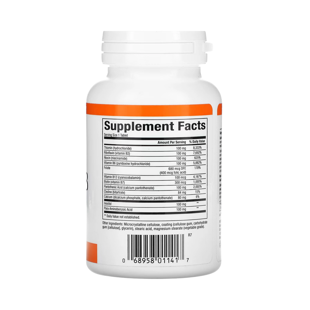 Natural Factors, Complete B, 100 Mg, 90 Tablets