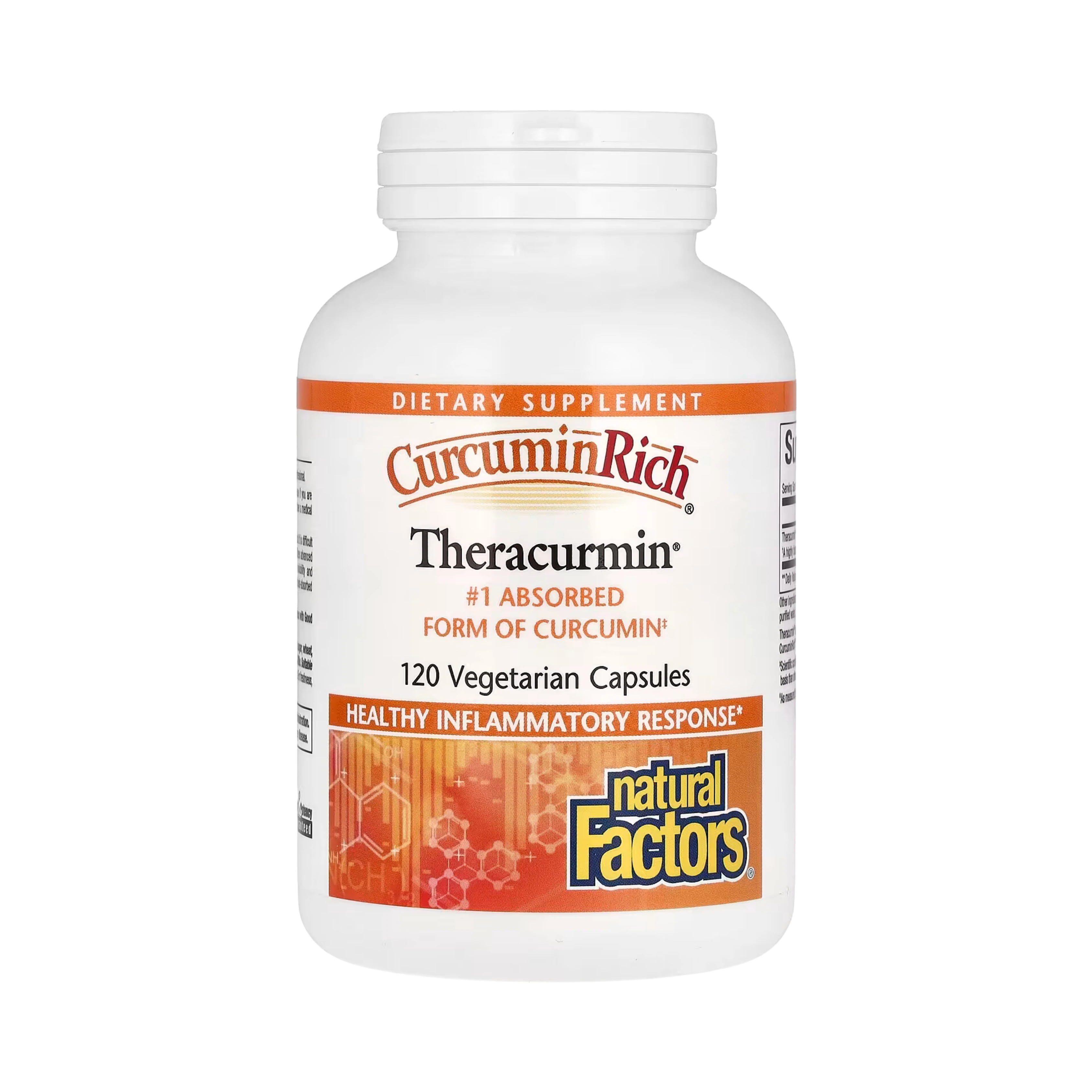 Natural Factors, CurcuminRich, Theracurmin, 120 Vegetarian Capsules