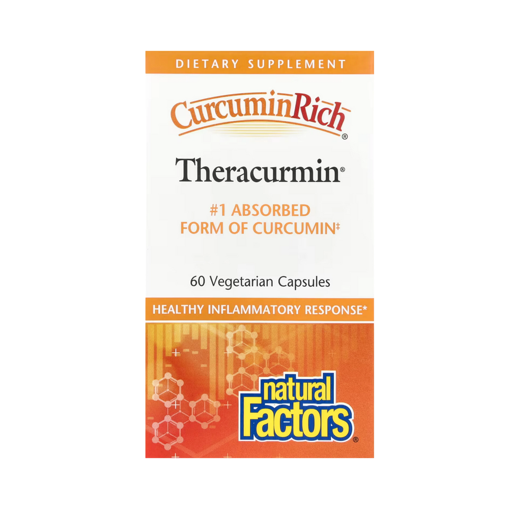 Natural Factors, Curcuminrich, Theracurmin, 60 Vegetarian Capsules