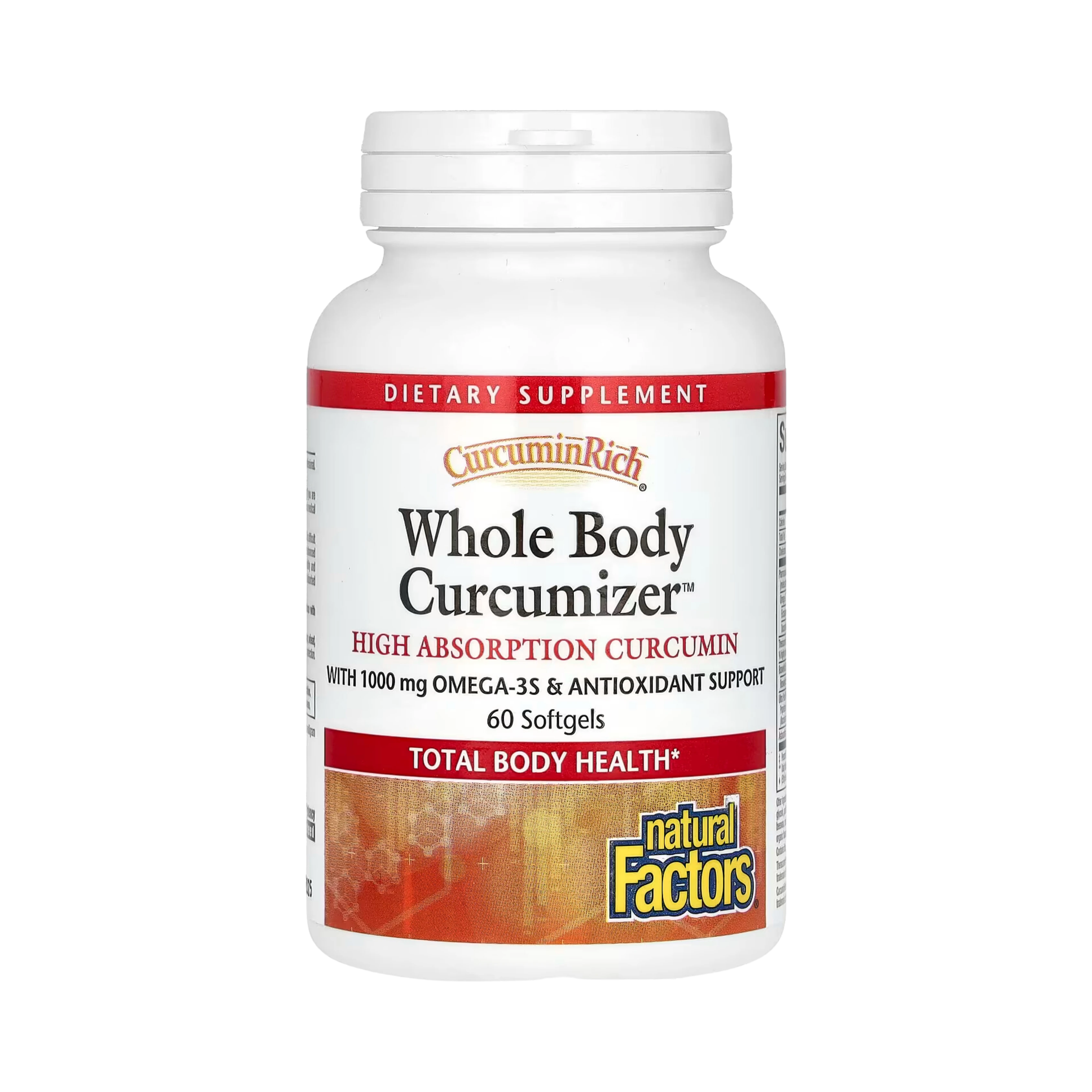 Natural Factors, CurcuminRich, Whole Body Curcumizer, 60 Softgels