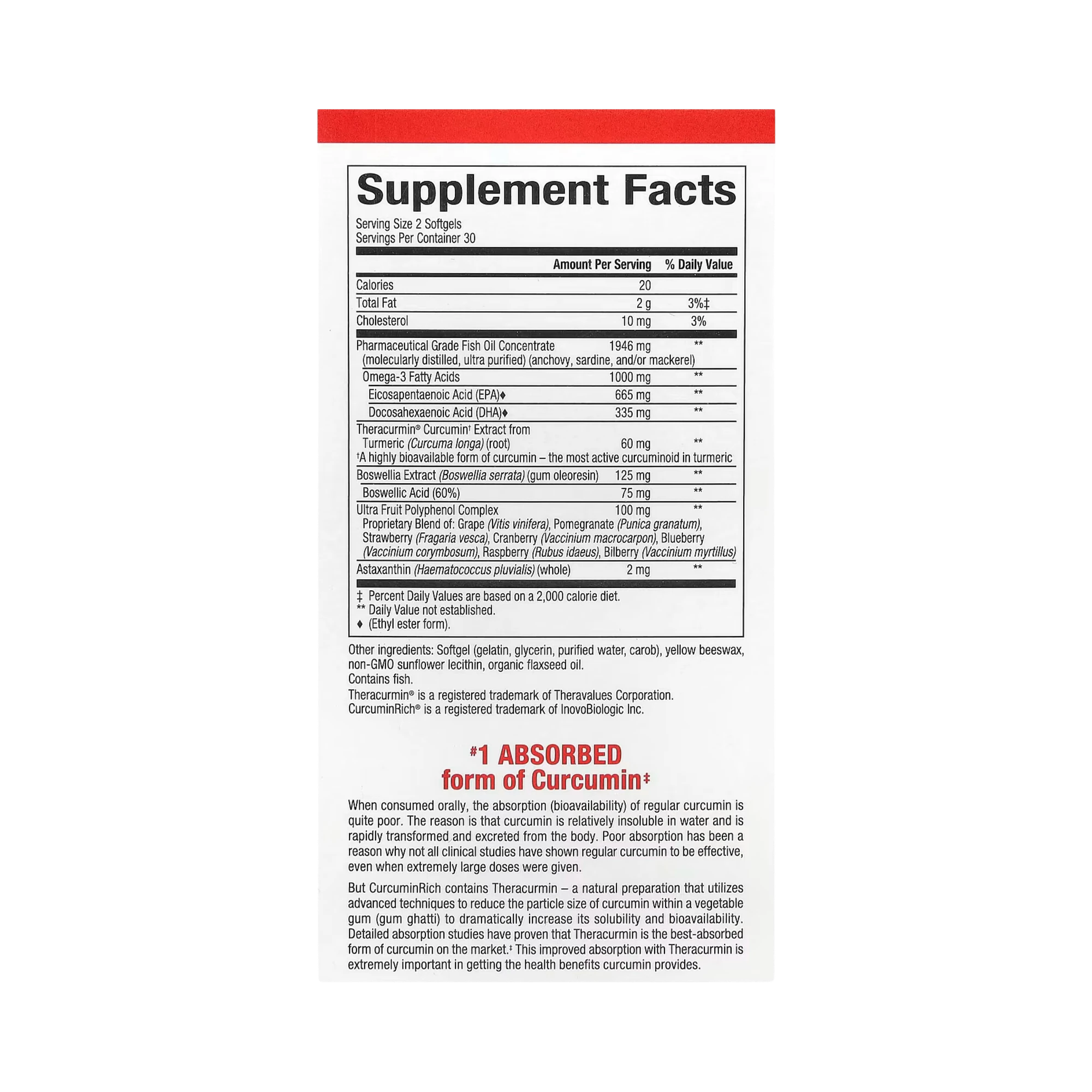 Natural Factors, CurcuminRich, Whole Body Curcumizer, 60 Softgels
