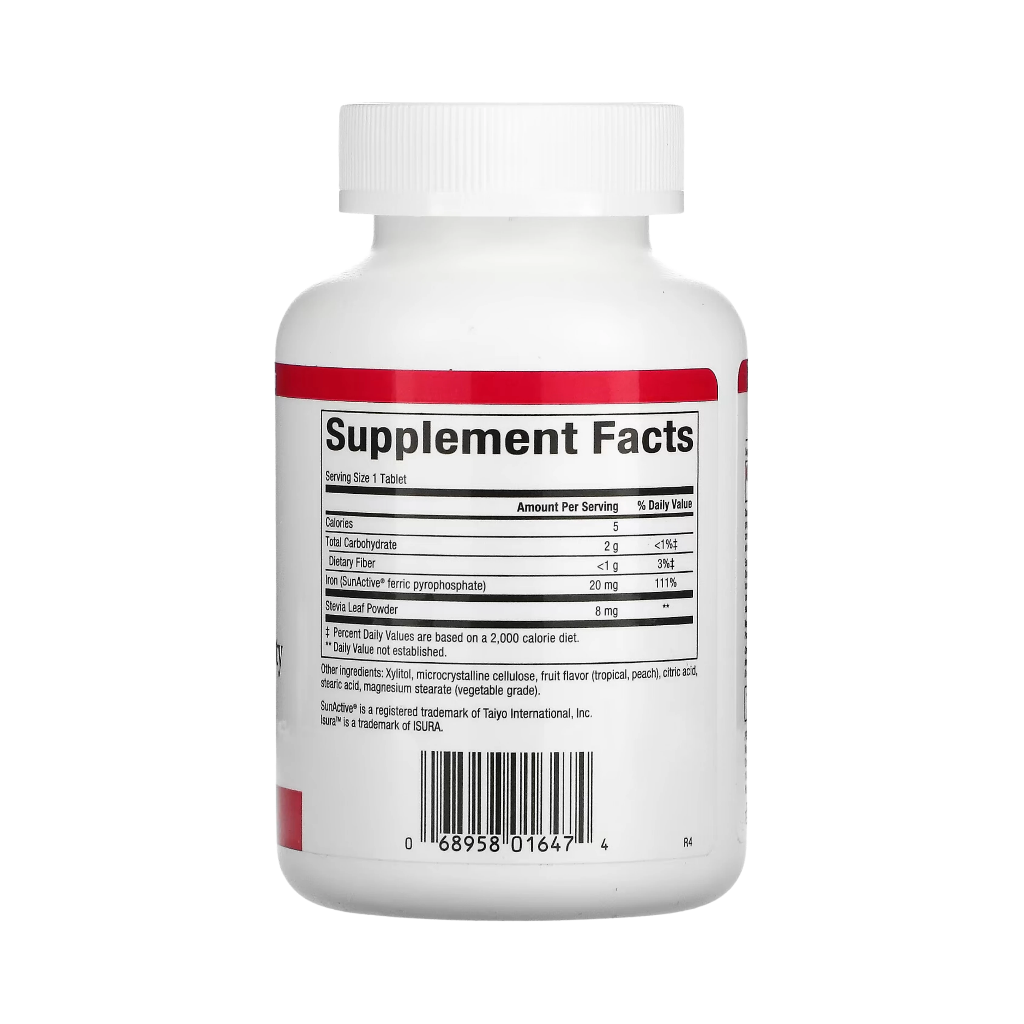 Natural Factors, Easy Iron, 20 Mg, 60 Chewable Tablets