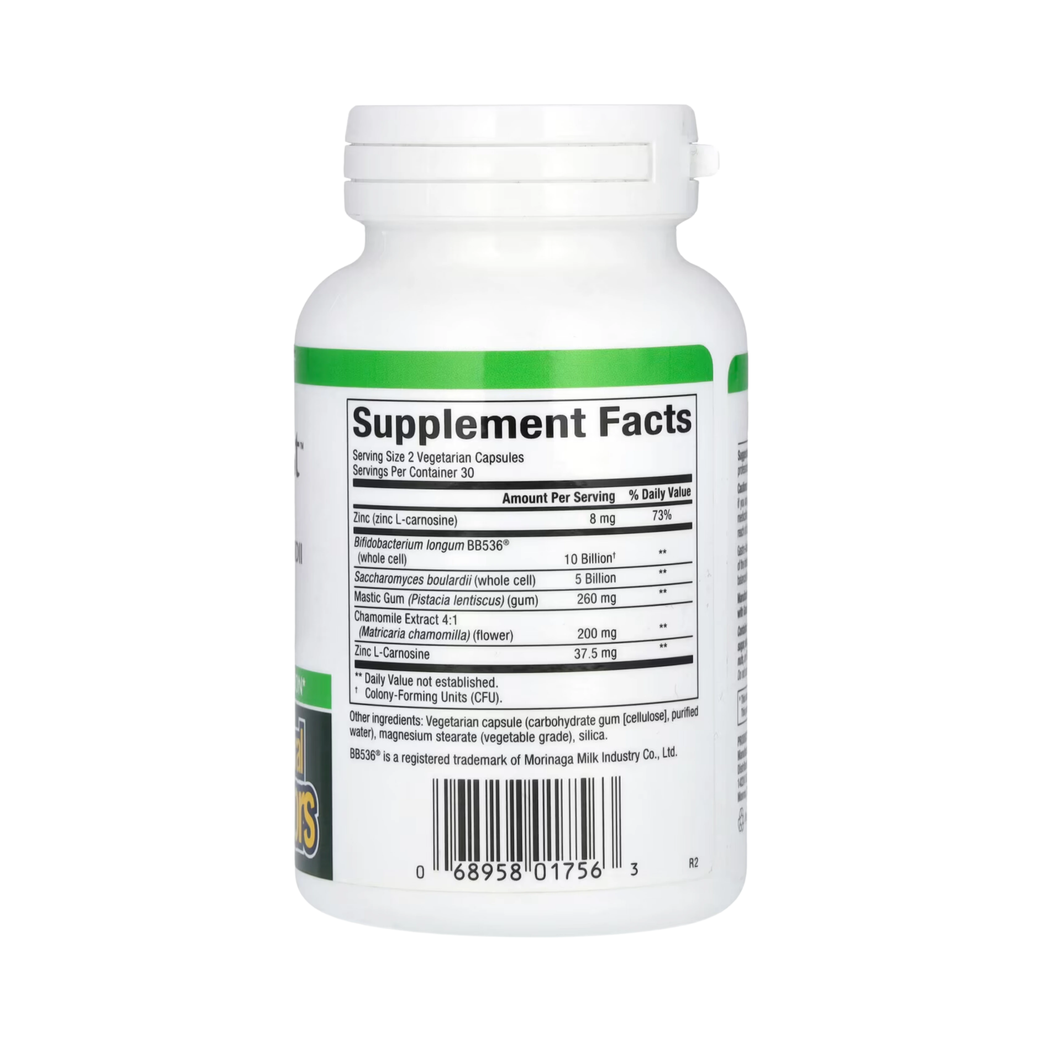 Natural Factors, Gastro-Assist with Mastic Gum, Saccharomyces Boulardii & Zinc L-Carnosine, 60 Vegetarian Capsules
