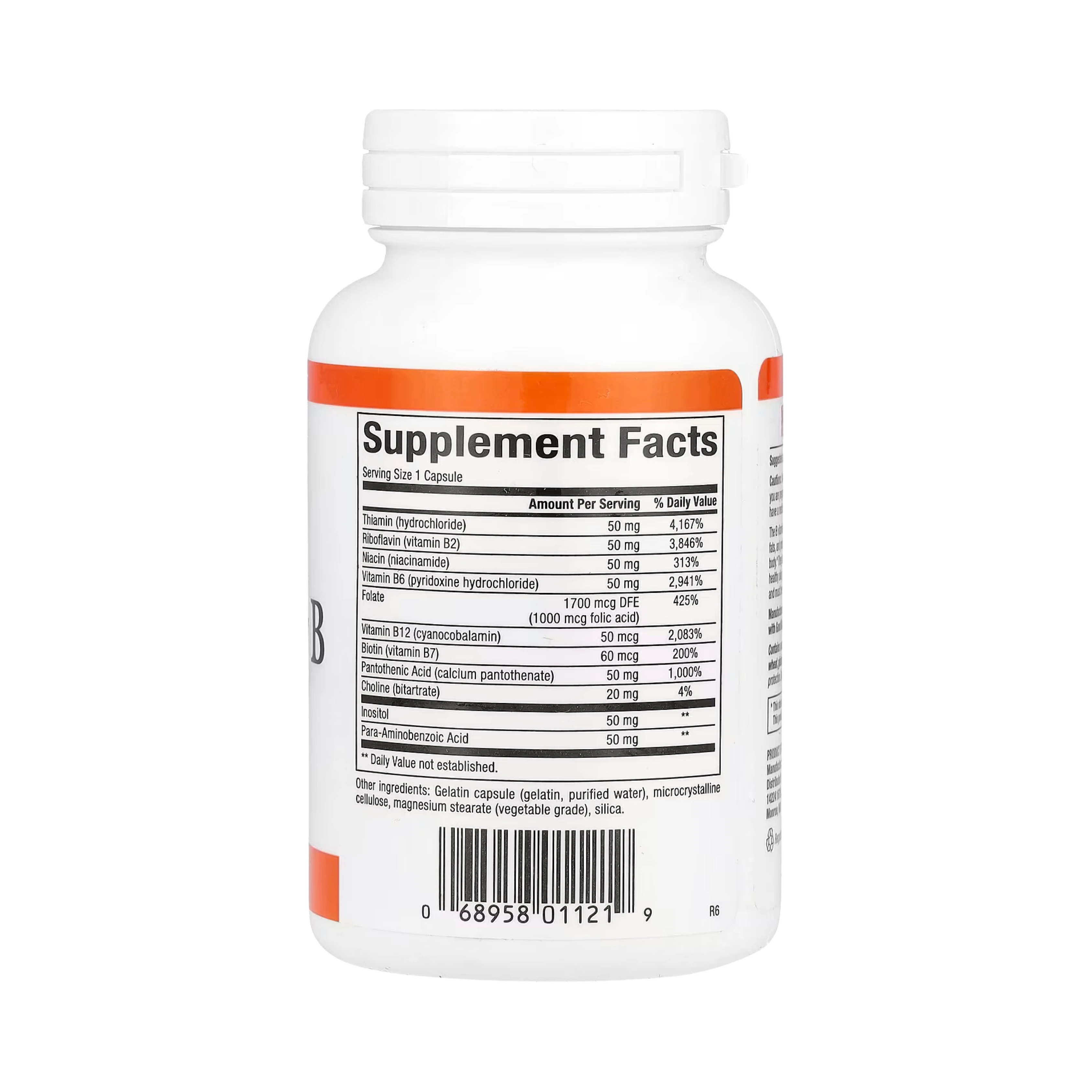 Natural Factors, Hi Potency B Complex, 90 Capsules
