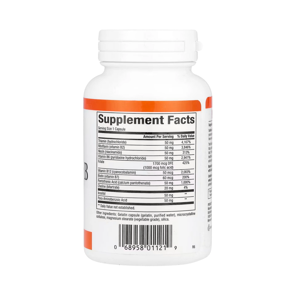 Natural Factors, Hi Potency B Complex, 90 Capsules