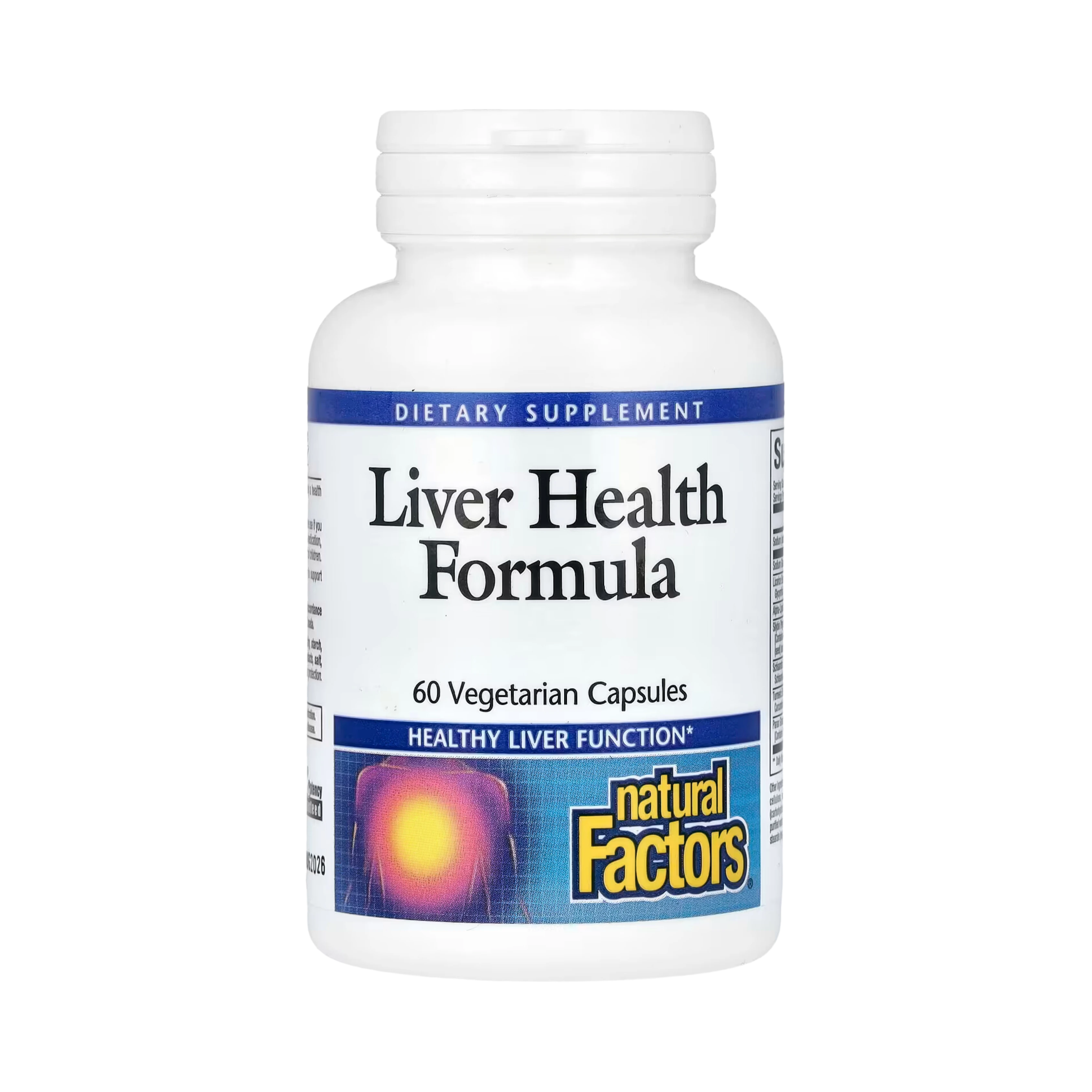 Natural Factors, Liver Health Formula, 60 Vegetarian Capsules