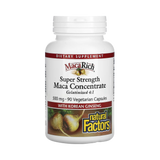 Natural Factors, Maca Rich, Maca Concentrate, Super Strength, 500 Mg, 90 Vegetarian Capsules