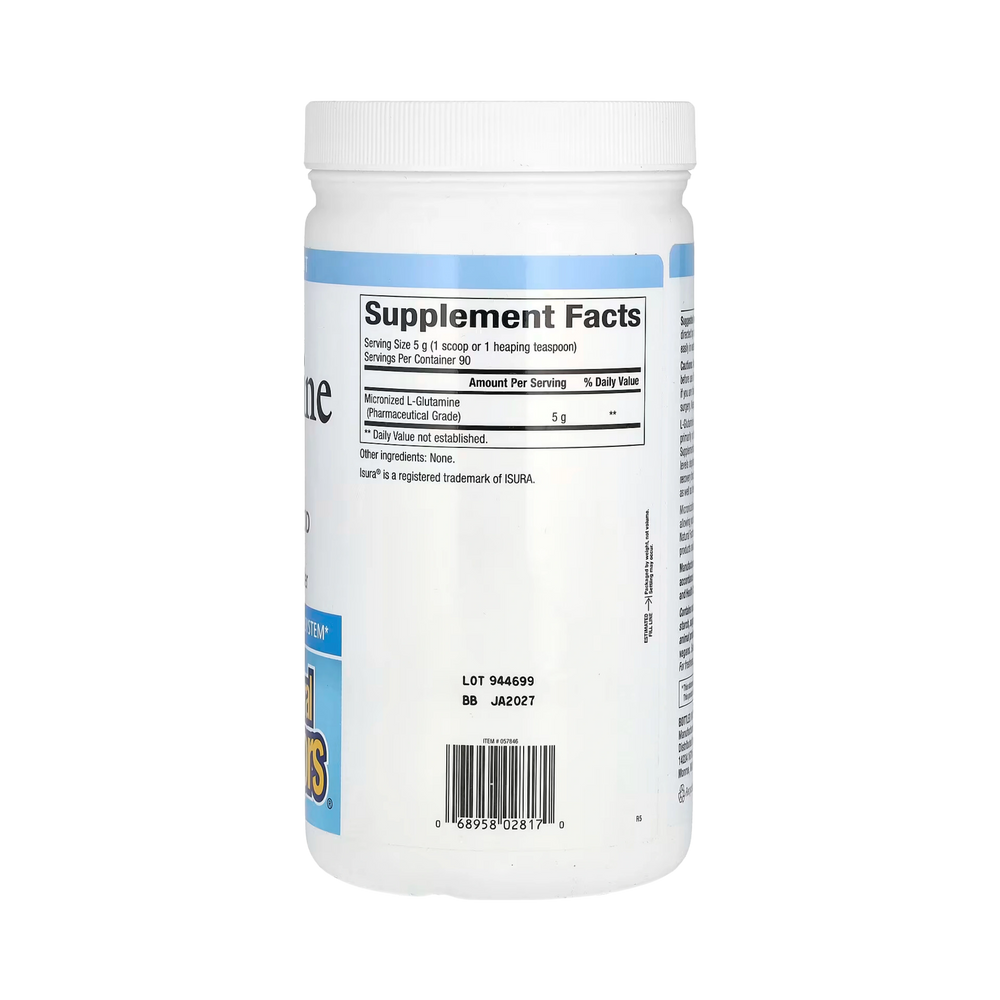 Natural Factors, Micronized L-Glutamine Powder, 16 Oz