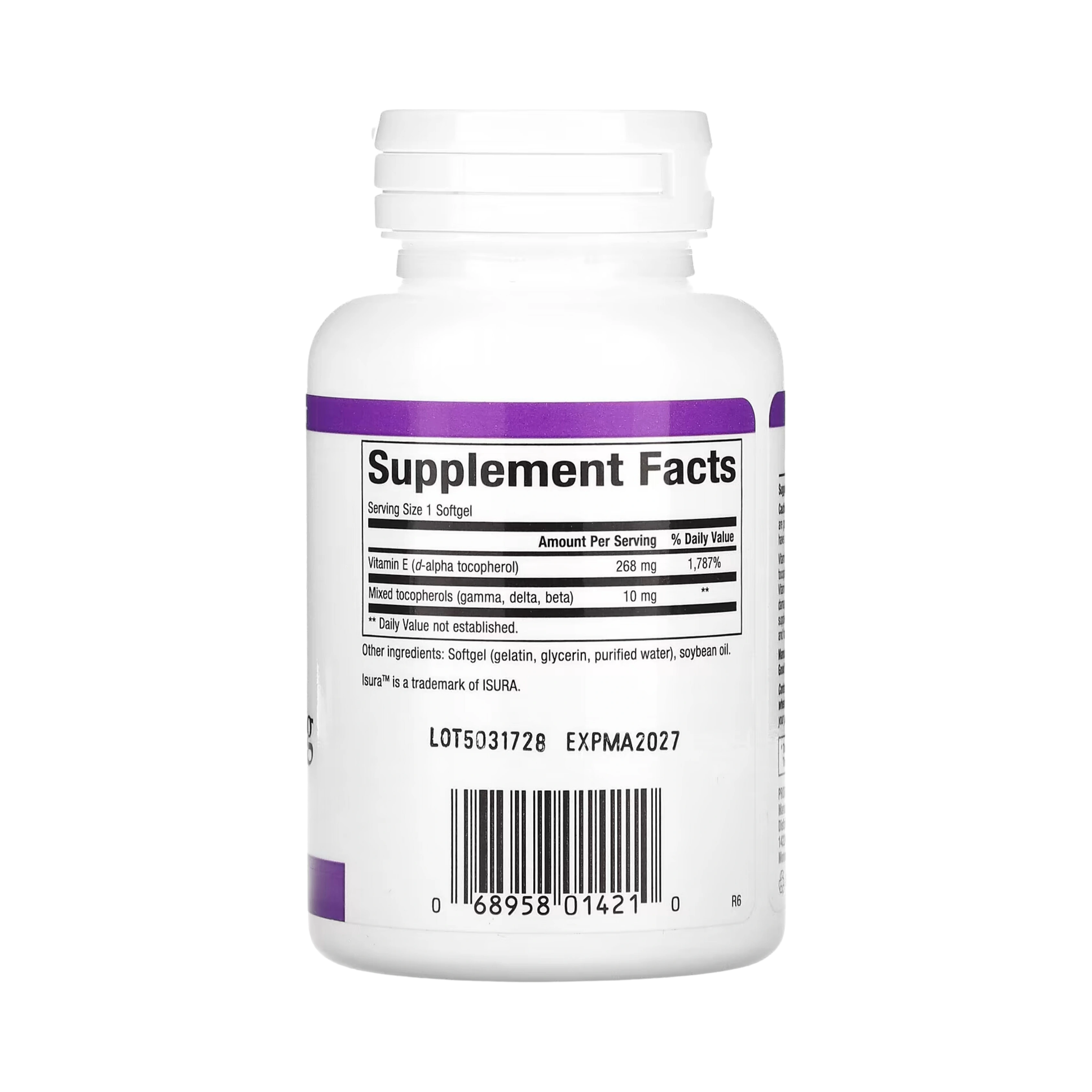 Natural Factors, Mixed Vitamin E, 268 mg (400 IU), 90 Softgels