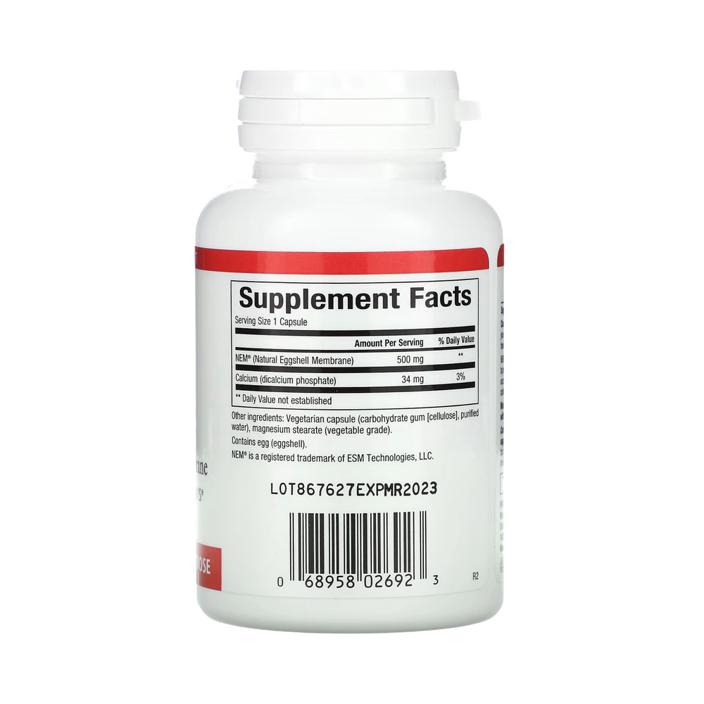 Natural Factors, NEM, Natural Eggshell Membrane, 30 Vegetarian Capsules