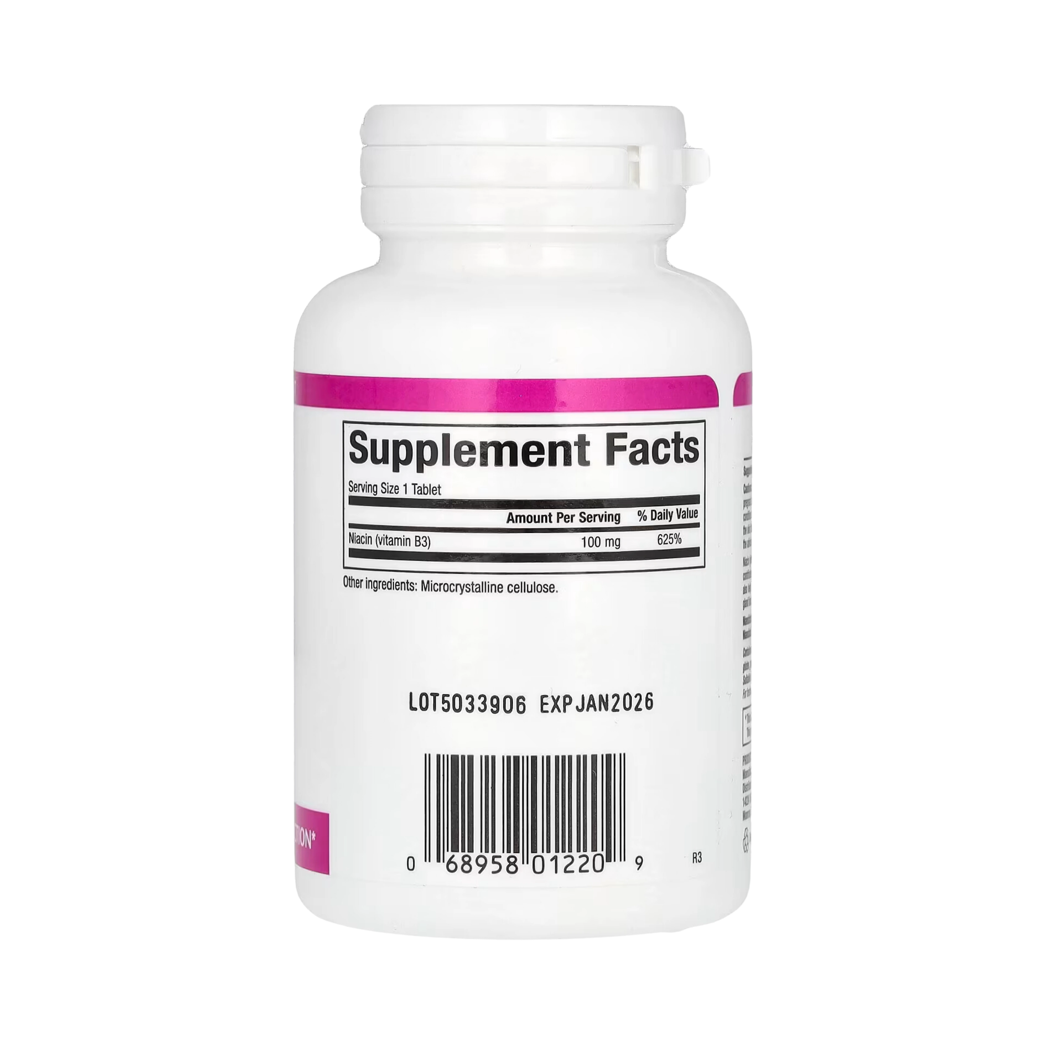 Natural Factors, Niacin, 100 Mg, 90 Tablets