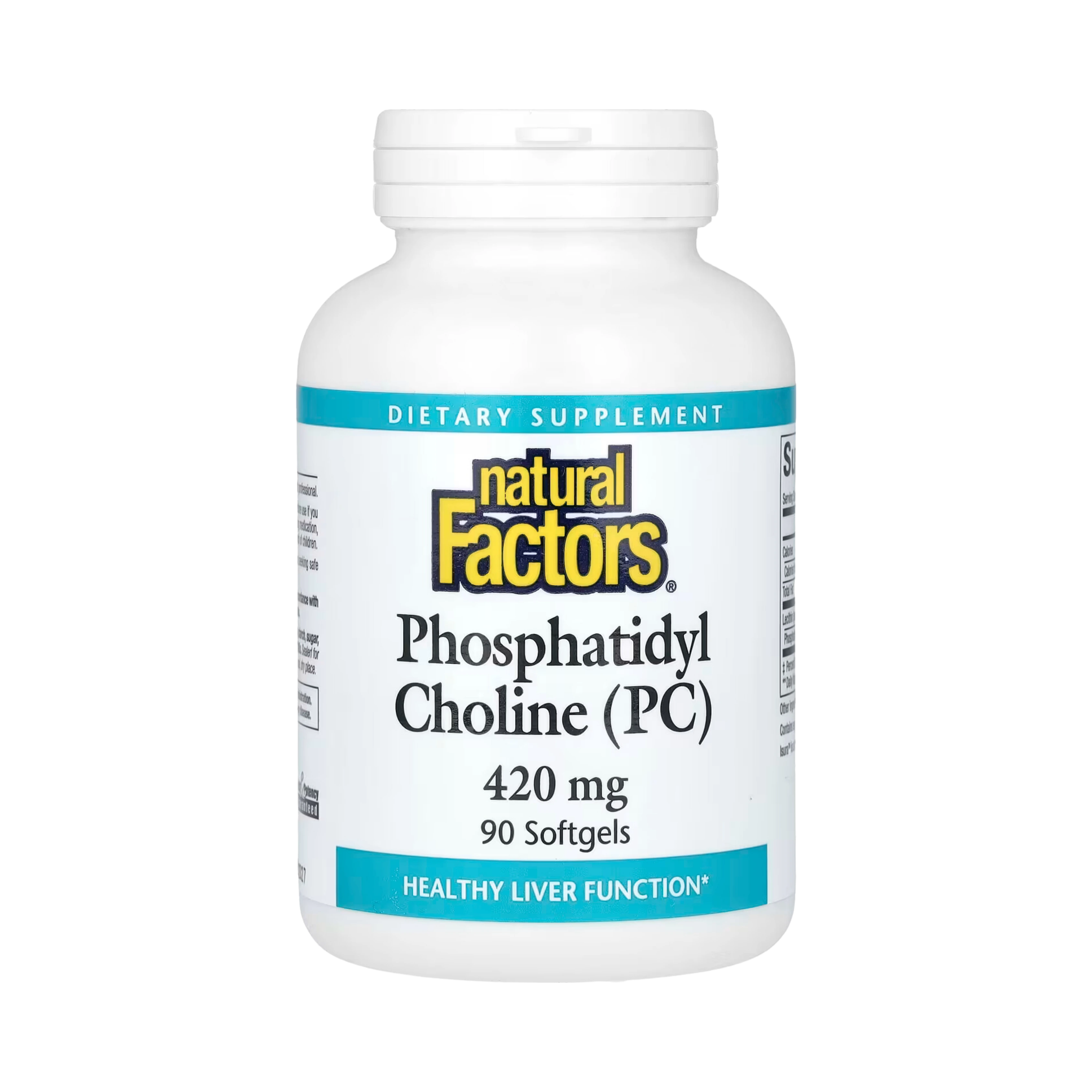 Natural Factors, Phosphatidyl Choline (PC), 420 Mg, 90 Softgels