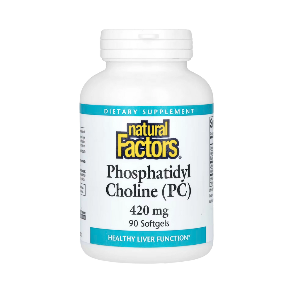 Natural Factors, Phosphatidyl Choline (PC), 420 Mg, 90 Softgels