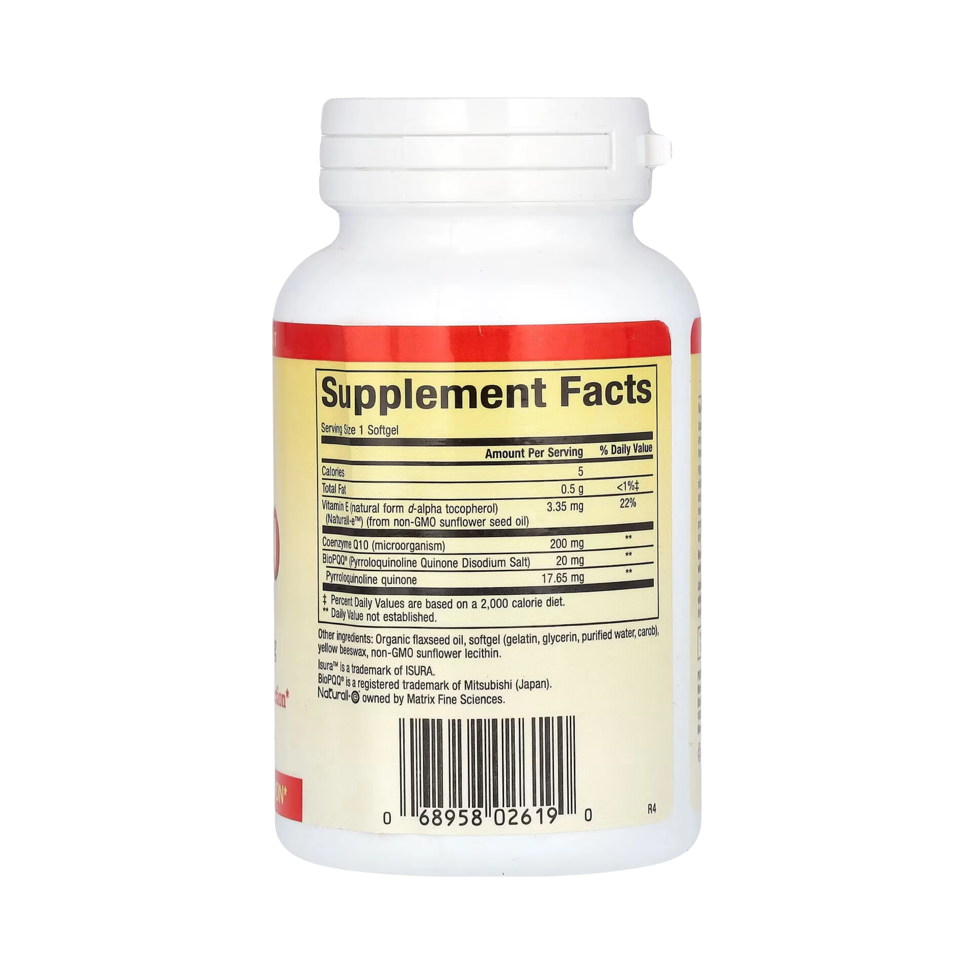 Natural Factors, PQQ-10, 60 Softgels