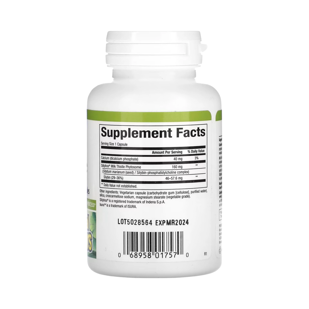 Natural Factors, Premium Milk Thistle, 160 Mg, 60 Vegetarian Capsules