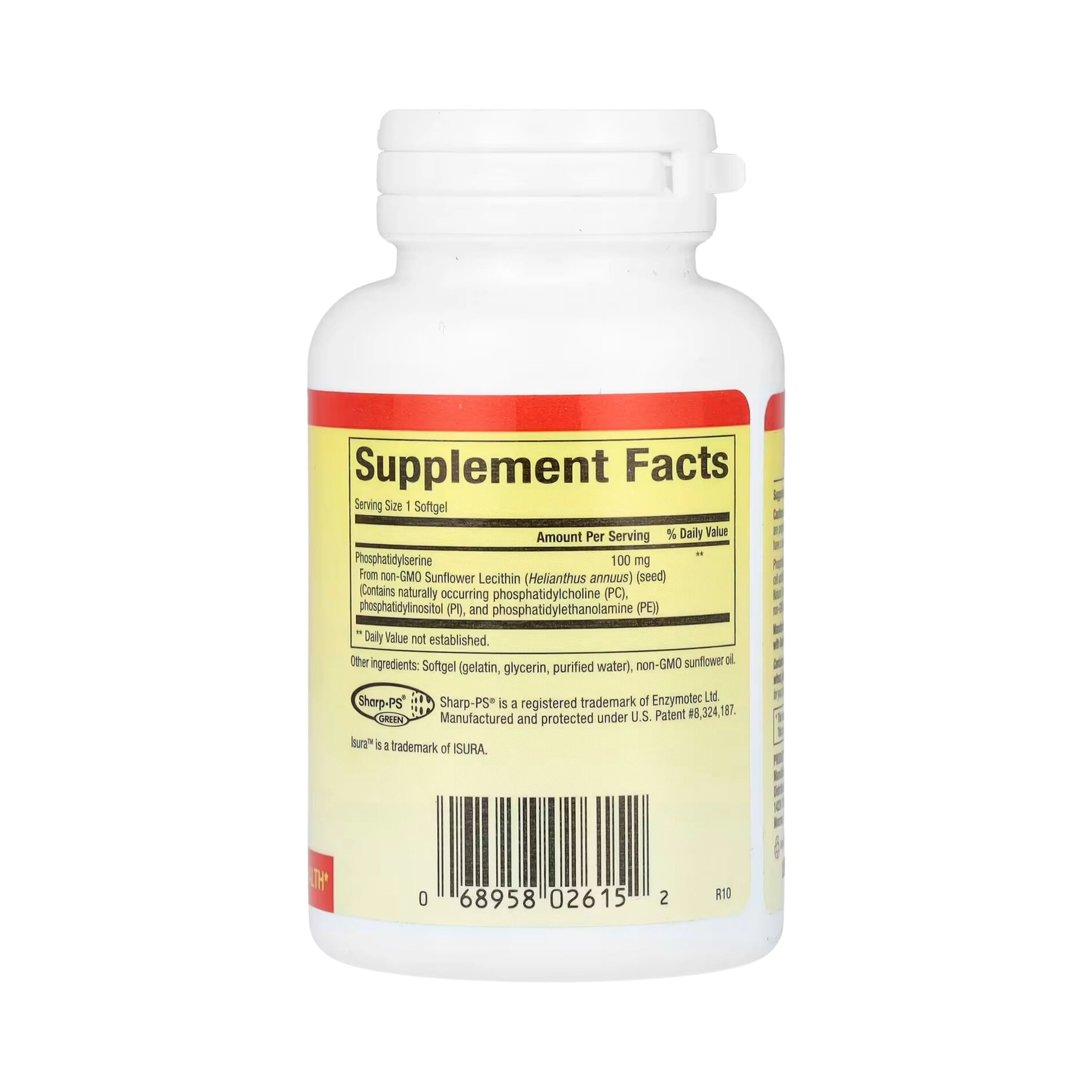 Natural Factors, PS, Phosphatidylserine, 100 Mg, 30 Softgels