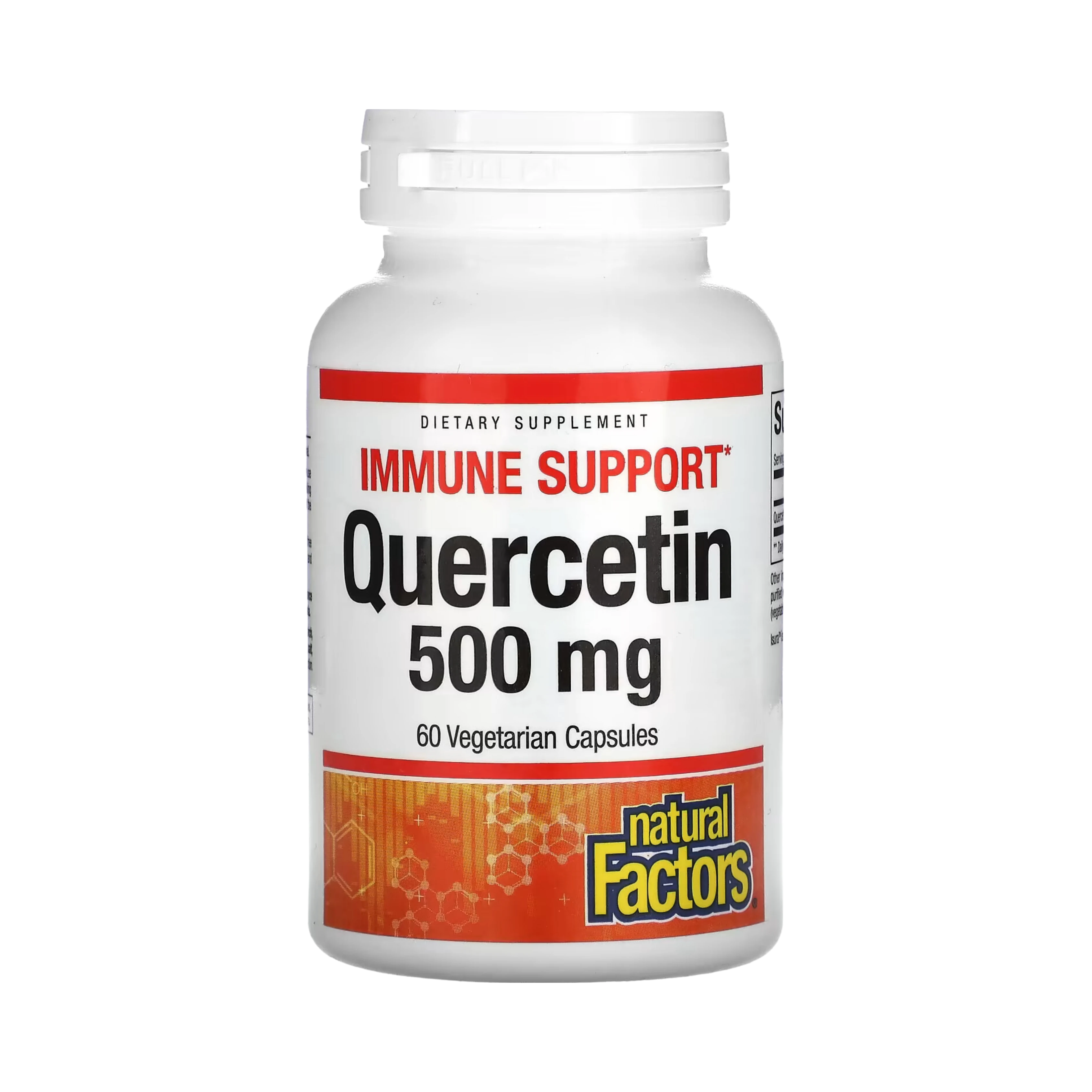Natural Factors, Quercetin, 500 Mg, 60 Vegetarian Capsules
