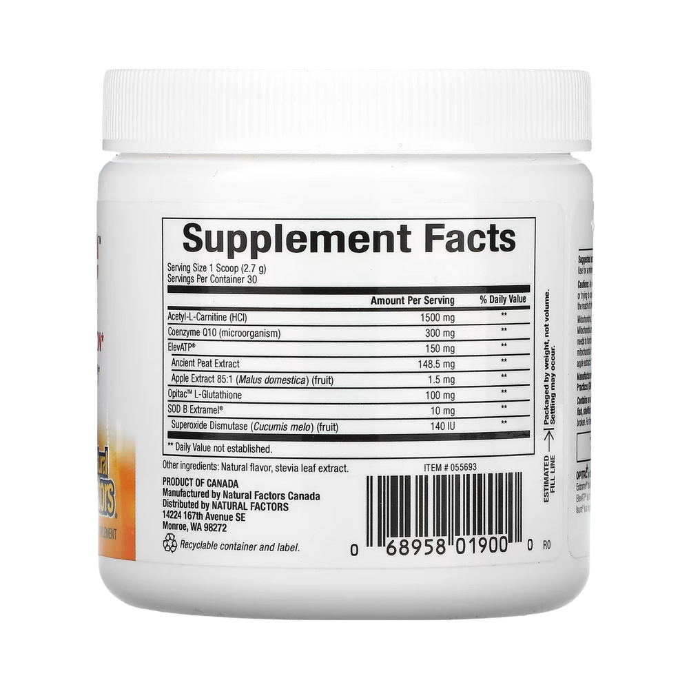 Natural Factors, Regener Life, 2.86 Oz