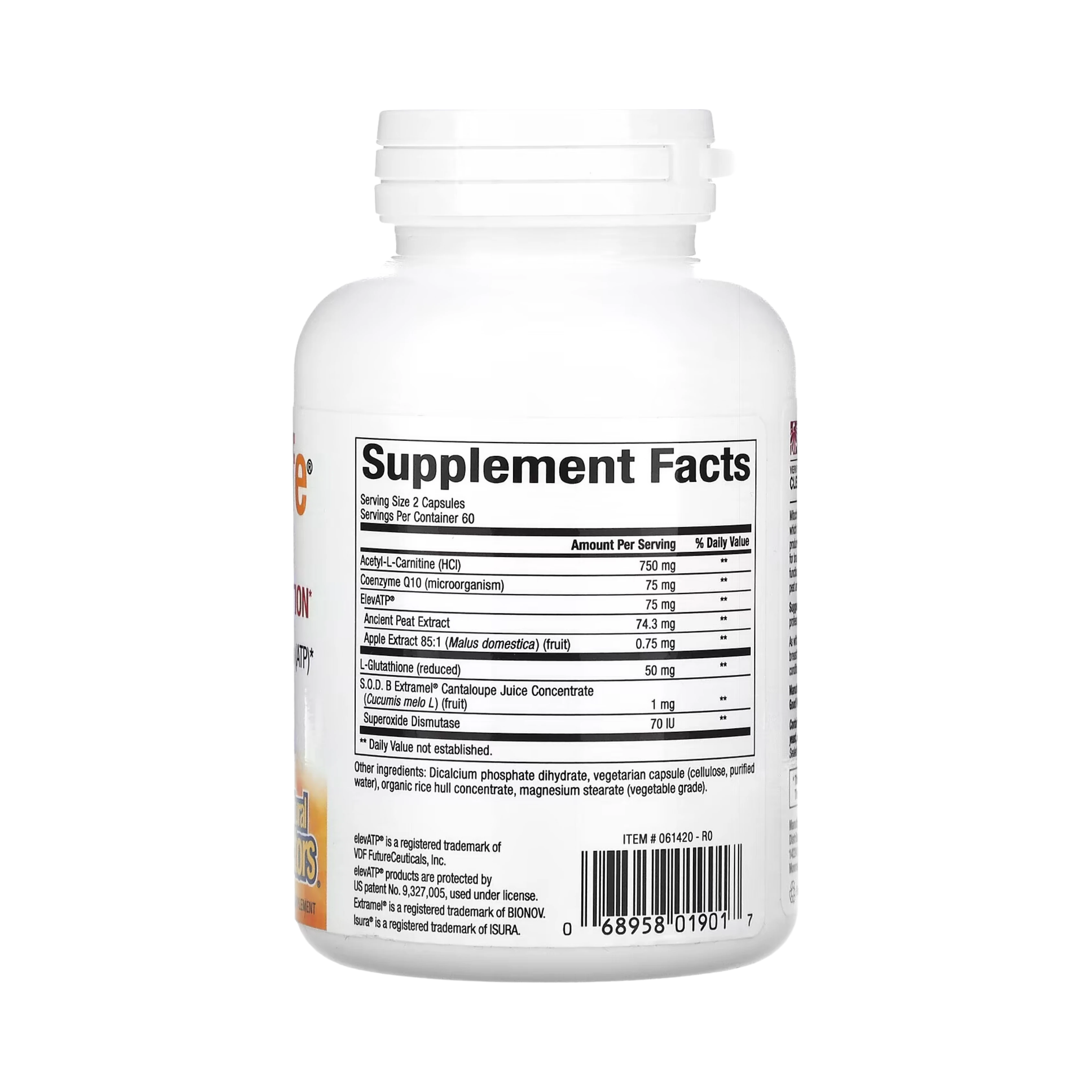 Natural Factors, RegenerLife, Optimize Mitochondrial Function, 120 Vegetarian Capsules