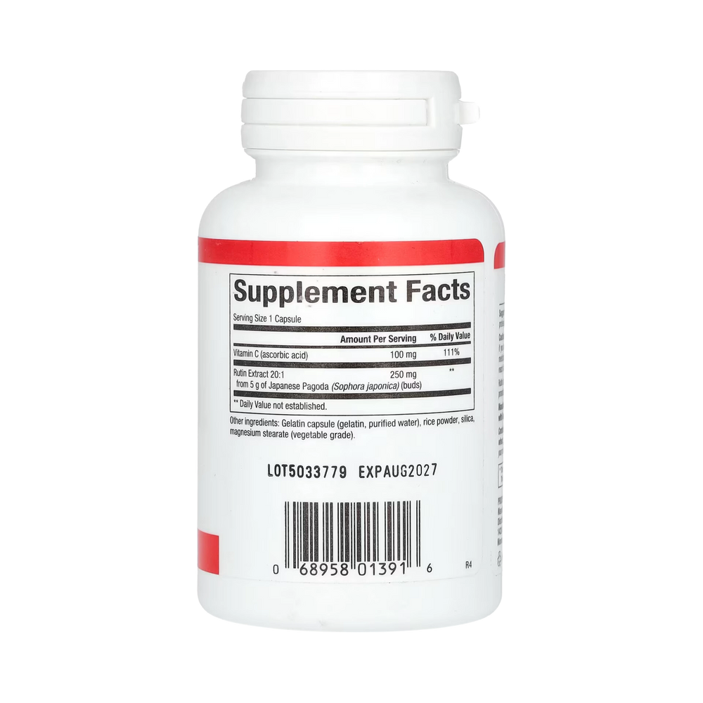Natural Factors, Rutin, 250 Mg, 90 Capsules