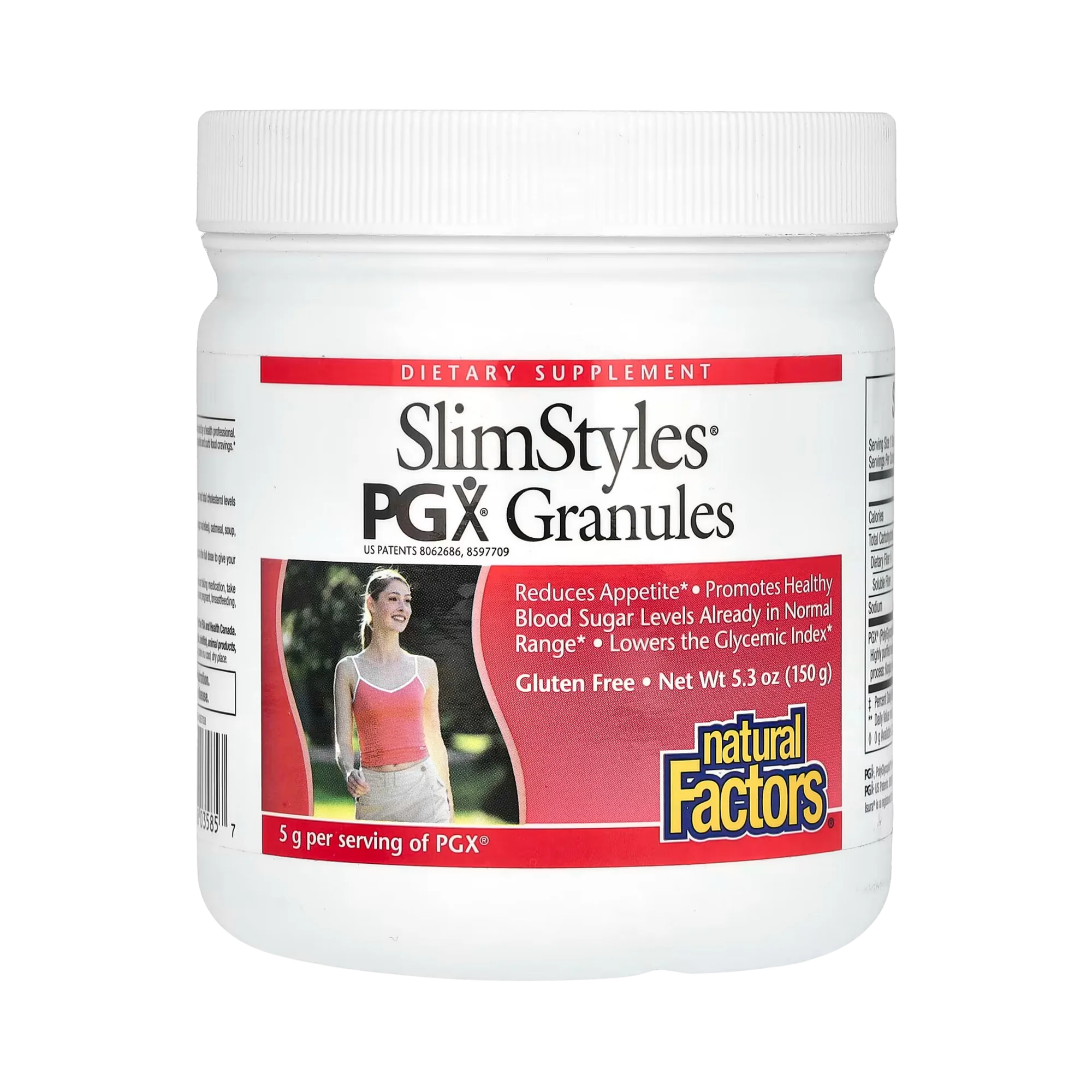 Natural Factors, SlimStyles, PGX Granules, Unflavored, 5.3 oz (150 g)