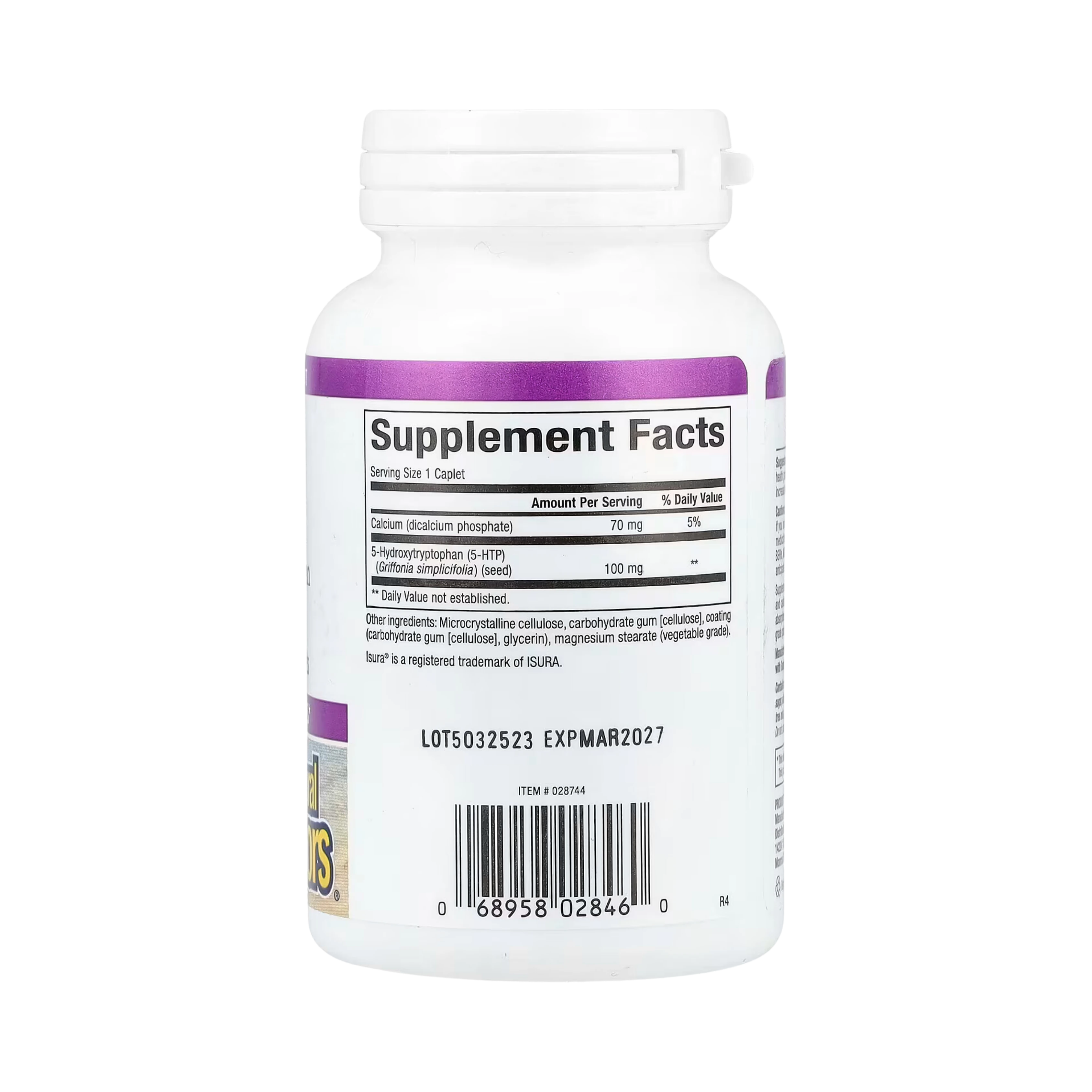 Natural Factors, Stress-Relax, 5-HTP, 100 Mg, 120 Time Release Caplets