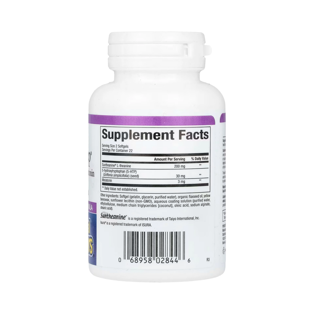Natural Factors, Stress-Relax, Tranquil Sleep, 45 Enteric Coated Softgels