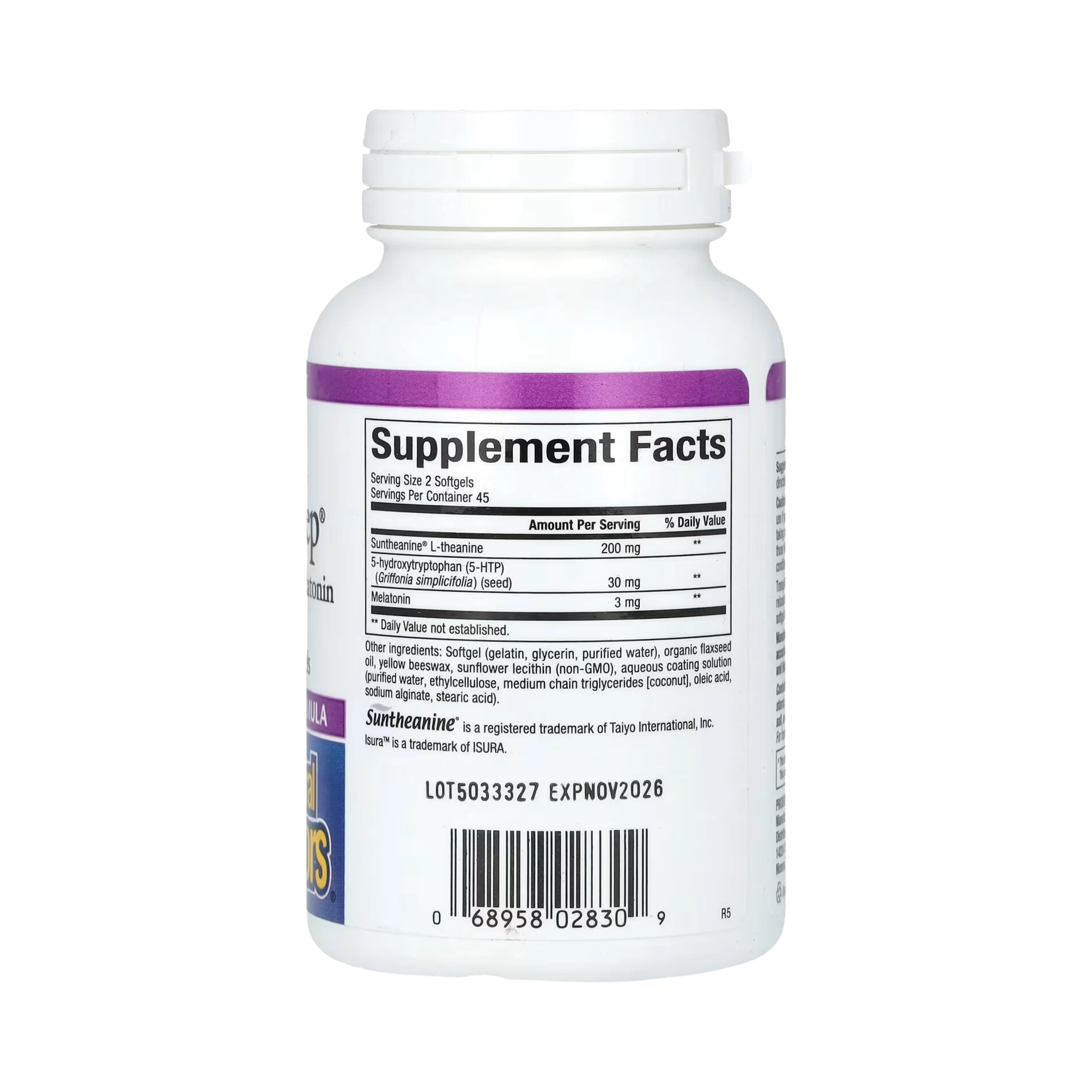 Natural Factors, Stress-Relax, Tranquil Sleep, 90 Enteric Coated Softgels