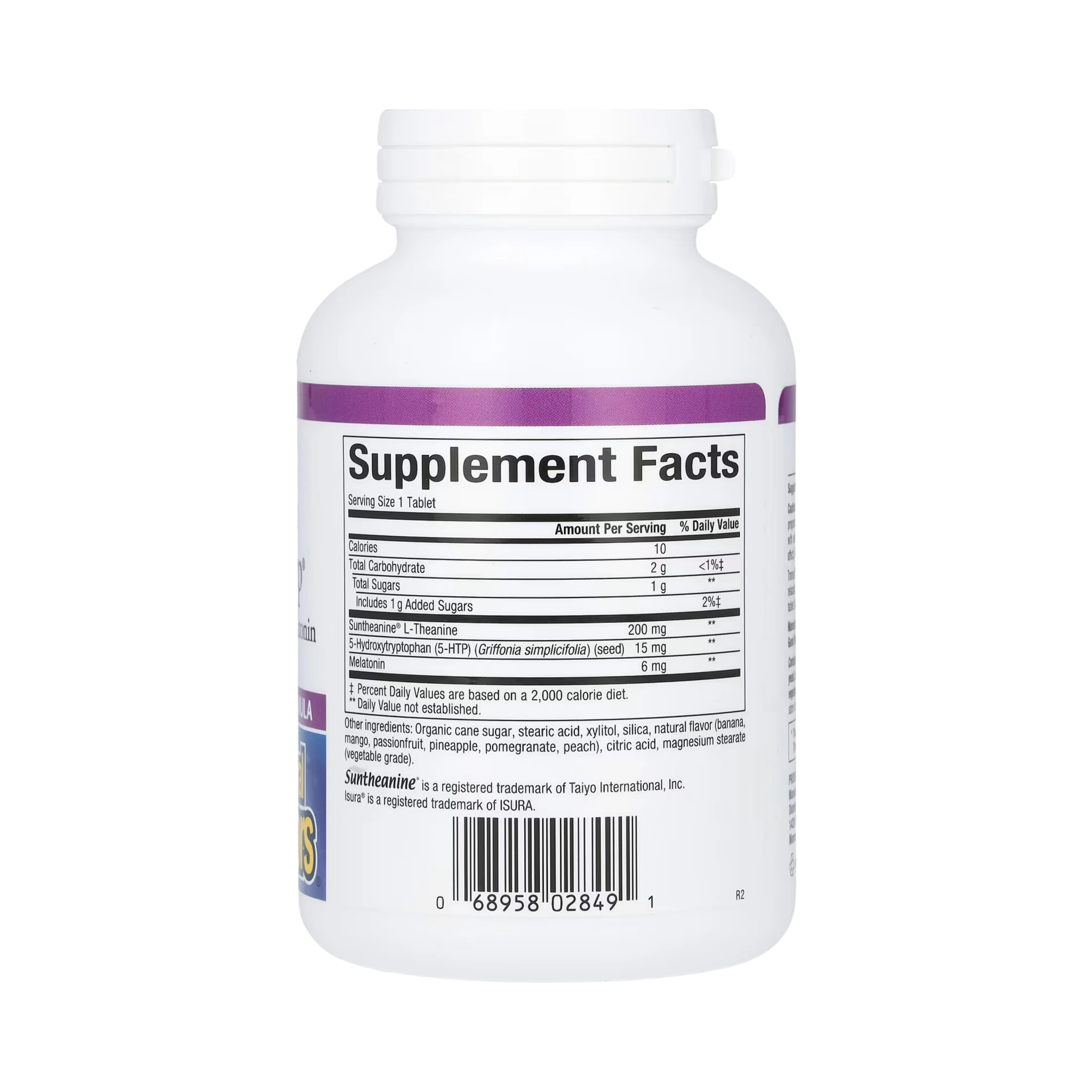 Natural Factors, Stress-Relax, Tranquil Sleep, Extra Strength, 60 Chewable Tablets