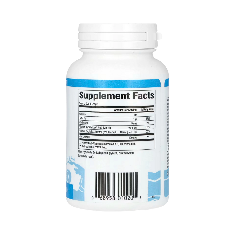 Natural Factors, Super Cod Liver Oil, 90 Softgels