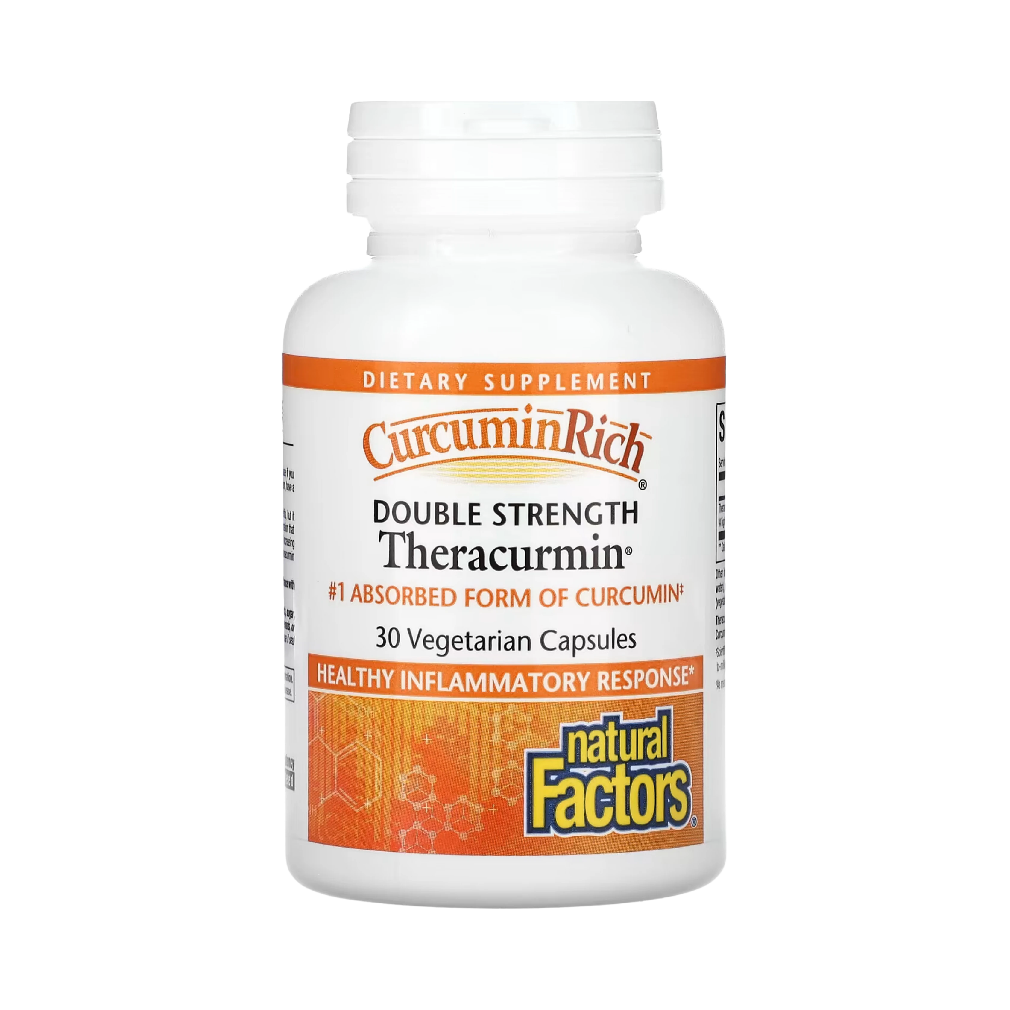 Natural Factors, Theracurmin, Double Strength, 30 Vegetarian Capsules