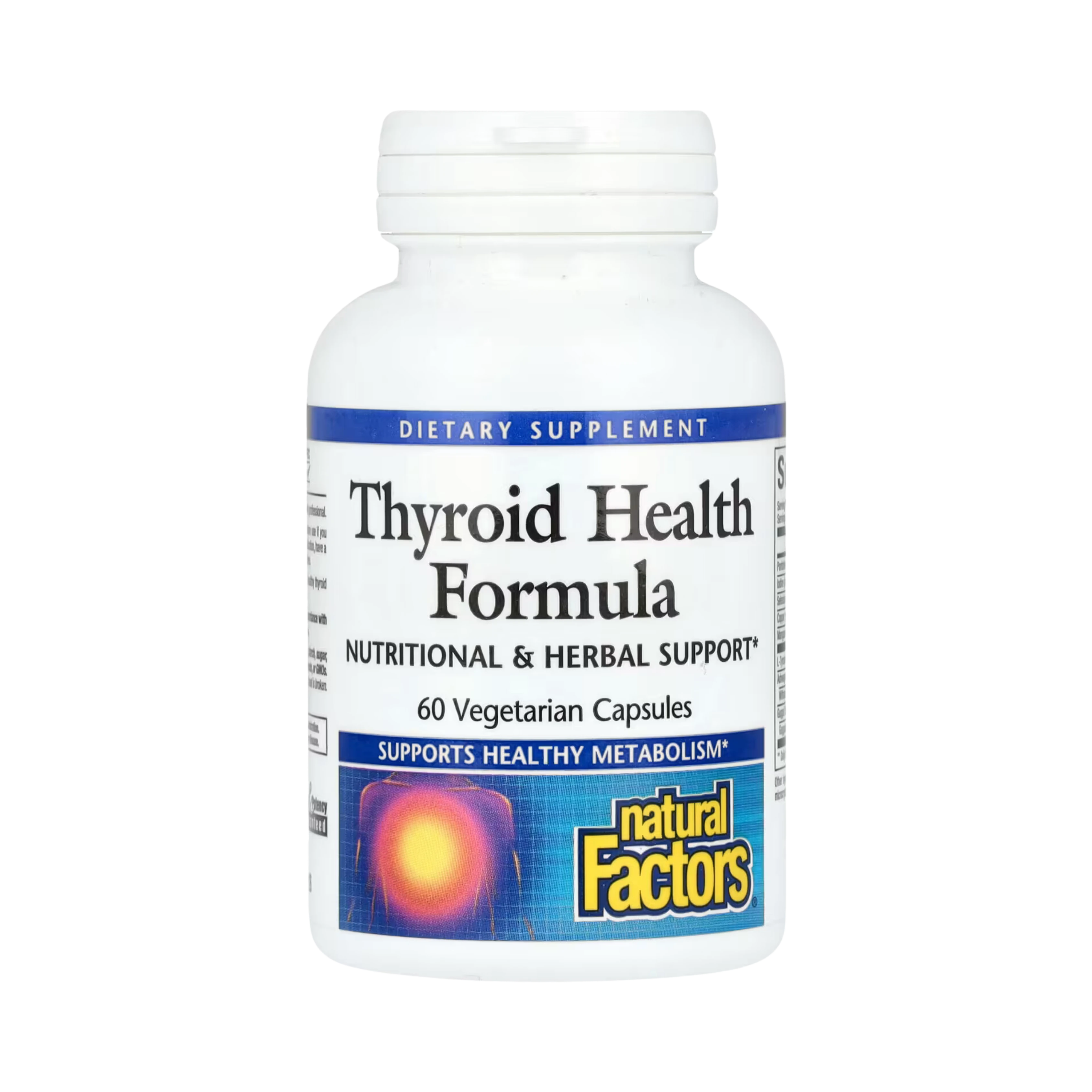 Natural Factors, Thyroid Health Formula, 60 Vegetarian Capsules