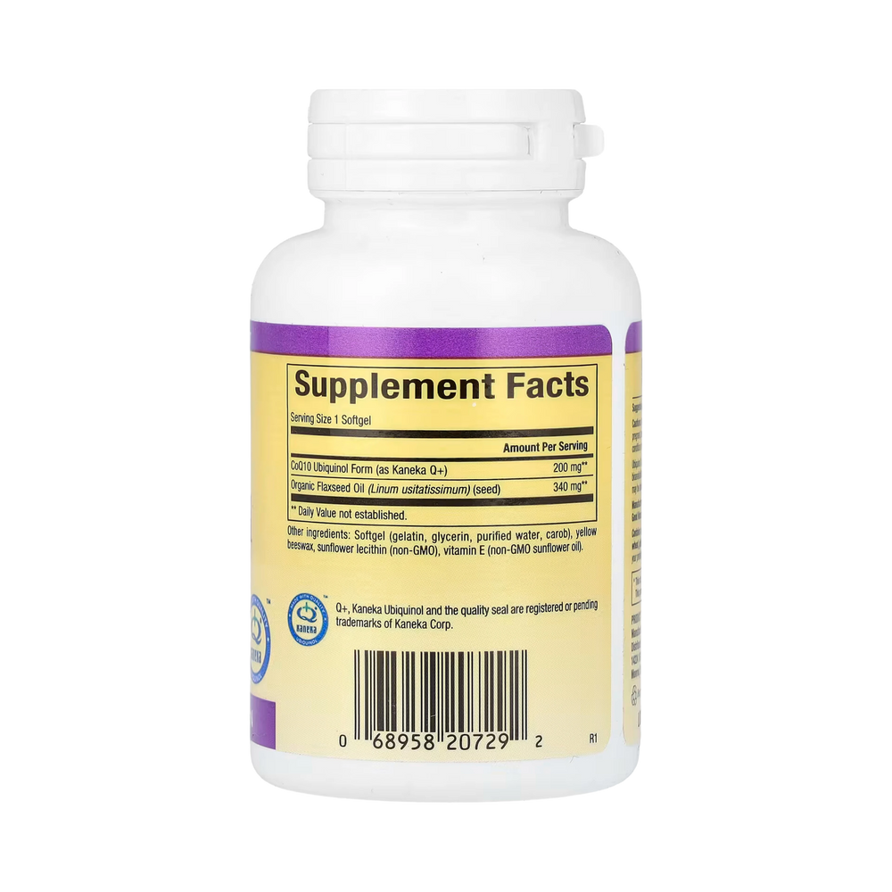 Natural Factors, Ubiquinol, 200 Mg, 30 Softgels