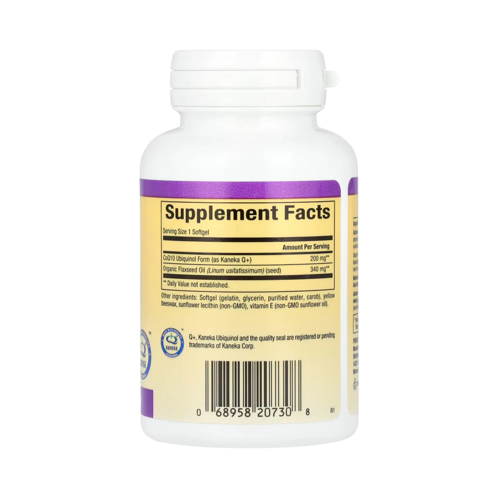 Natural Factors, Ubiquinol, 200 Mg, 60 Softgels