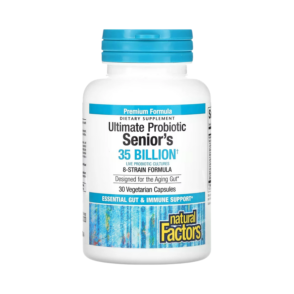 Natural Factors, Ultimate Probiotic, Senior's, 35 Billion CFUs, 30 Vegetarian Capsules