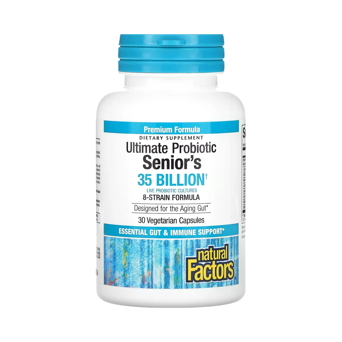 Natural Factors, Ultimate Probiotic, Senior's, 35 Billion CFUs, 30 Vegetarian Capsules