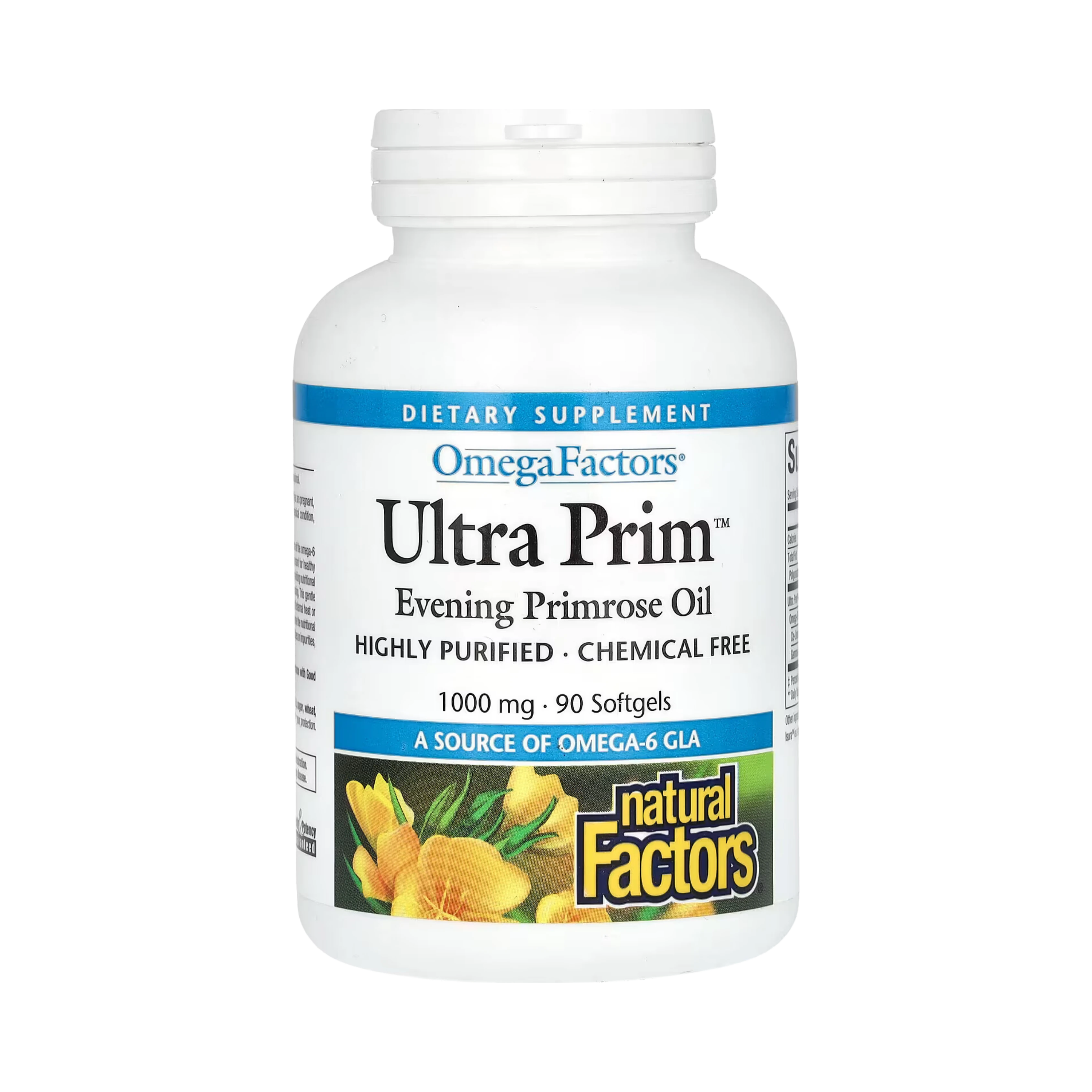 Natural Factors, Ultra Prim, 1,000 Mg, 90 Softgles