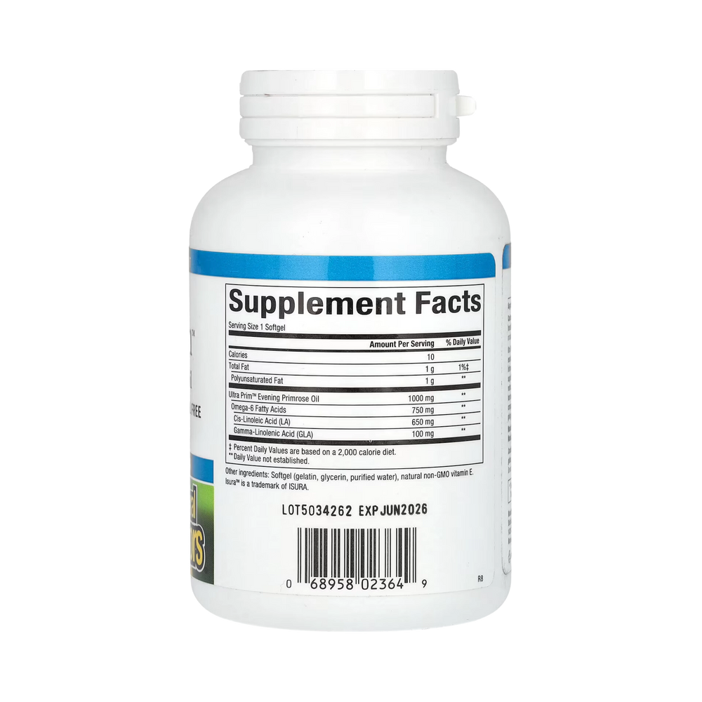 Natural Factors, Ultra Prim, 1,000 Mg, 90 Softgles