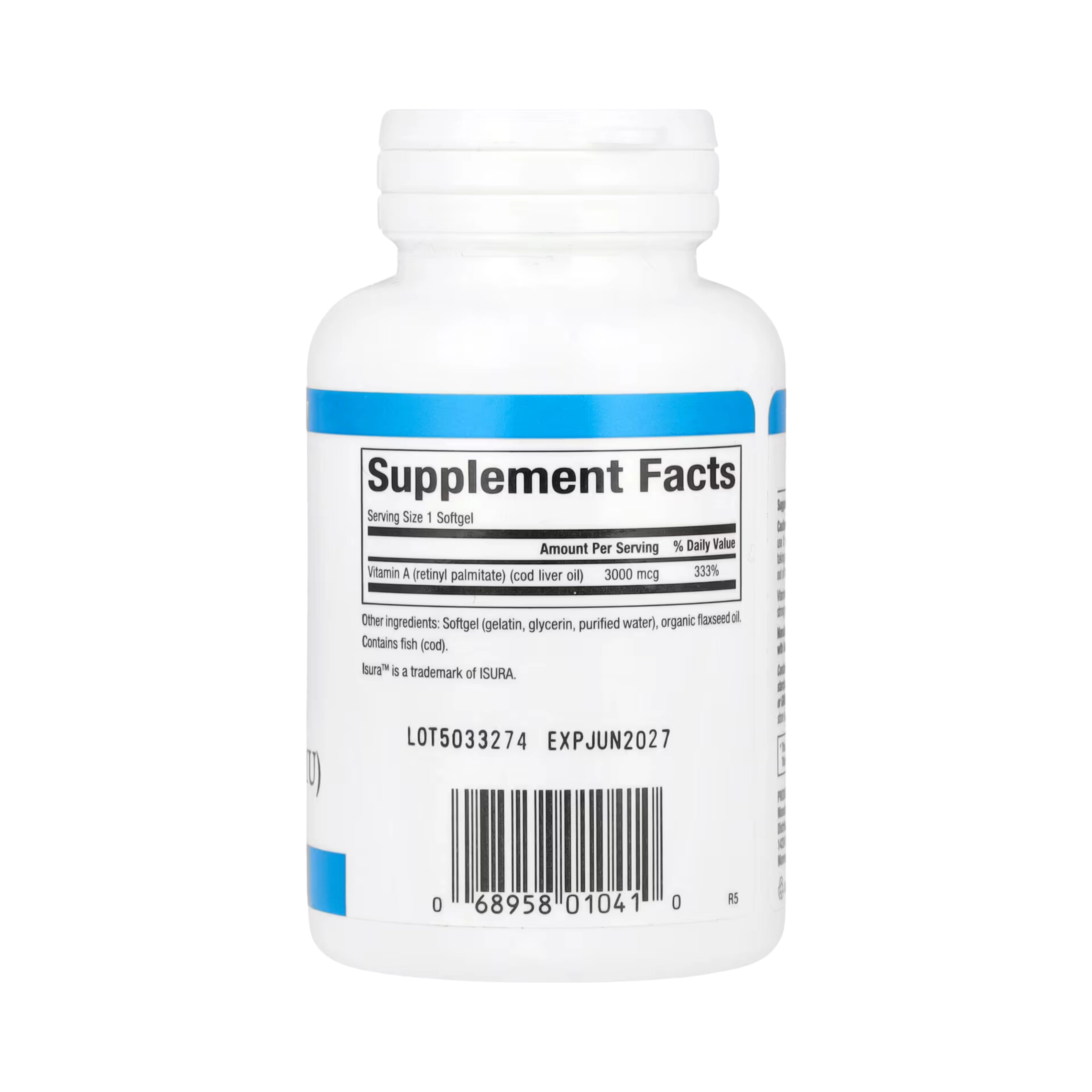 Natural Factors, Vitamin A, 3,000 Mcg (10,000 IU), 180 Softgels