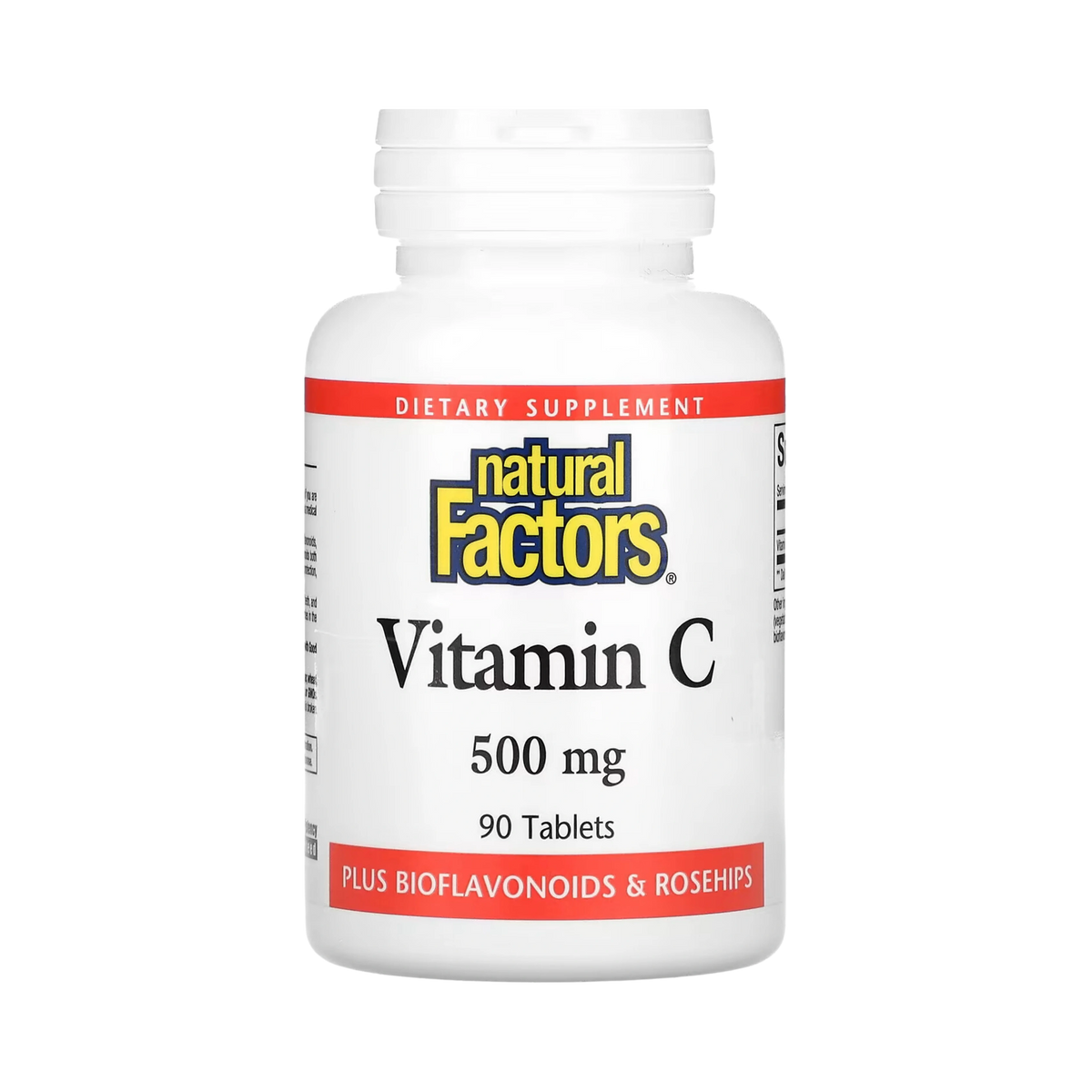 Natural Factors, Vitamin C, 500 Mg, 90 Tablets