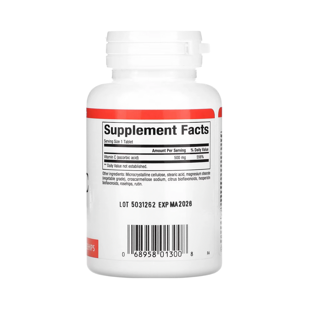 Natural Factors, Vitamin C, 500 Mg, 90 Tablets