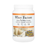 Natural Factors, Whey Factors, Grass Fed Whey Protein, Unflavored, 12 Oz