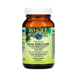 Natural Factors, Whole Earth & Sea, Bone Structure Multivitamin & Mineral, Calcium & Magnesium, 60 Tablets